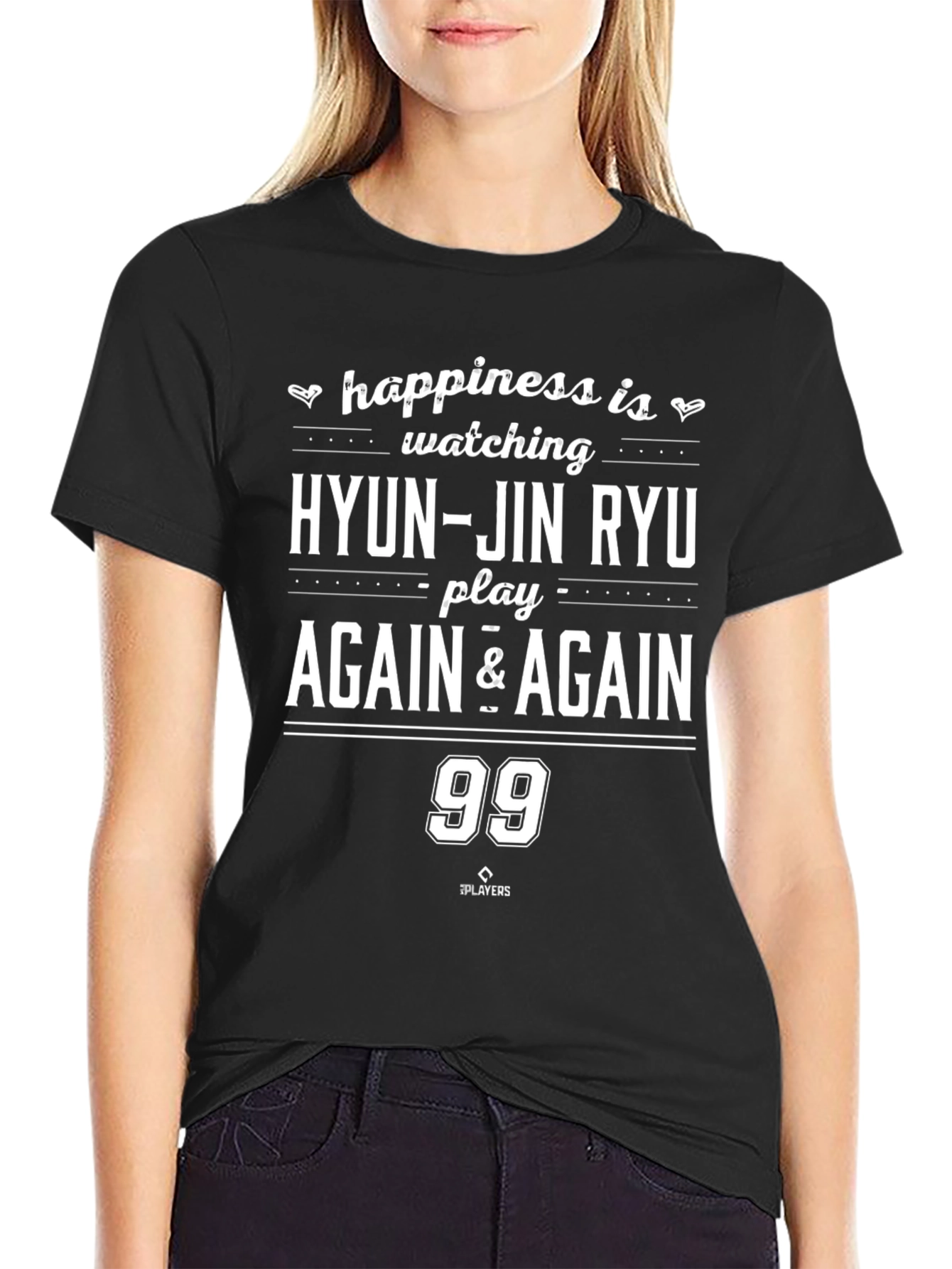 Hyun-Jin Ryu Baseball Fan T-Shirt - Number 99
