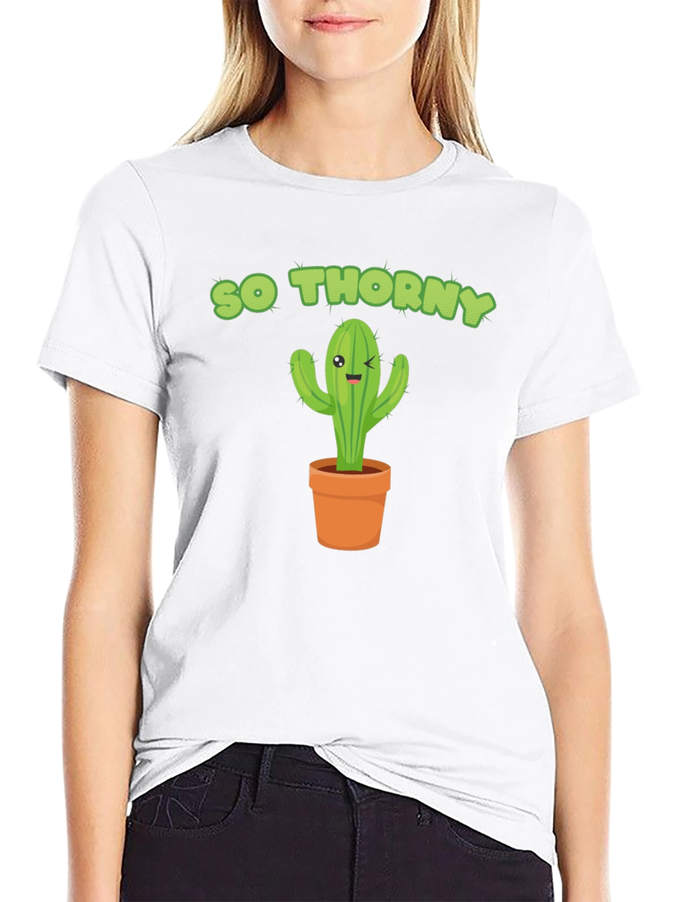 So Thorny Cactus Graphic Novelty T-Shirt