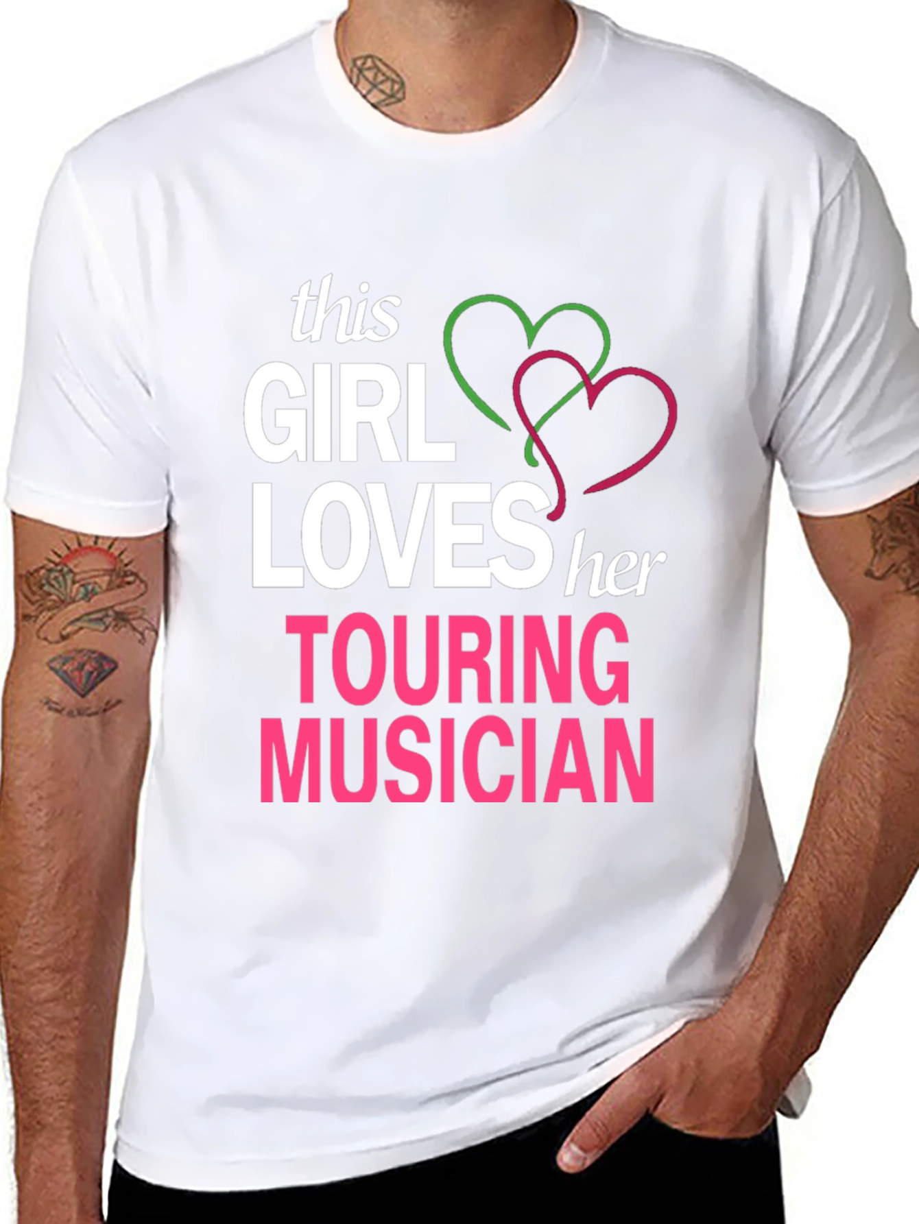 This Girl Loves Her Touring Musician T-Shirt