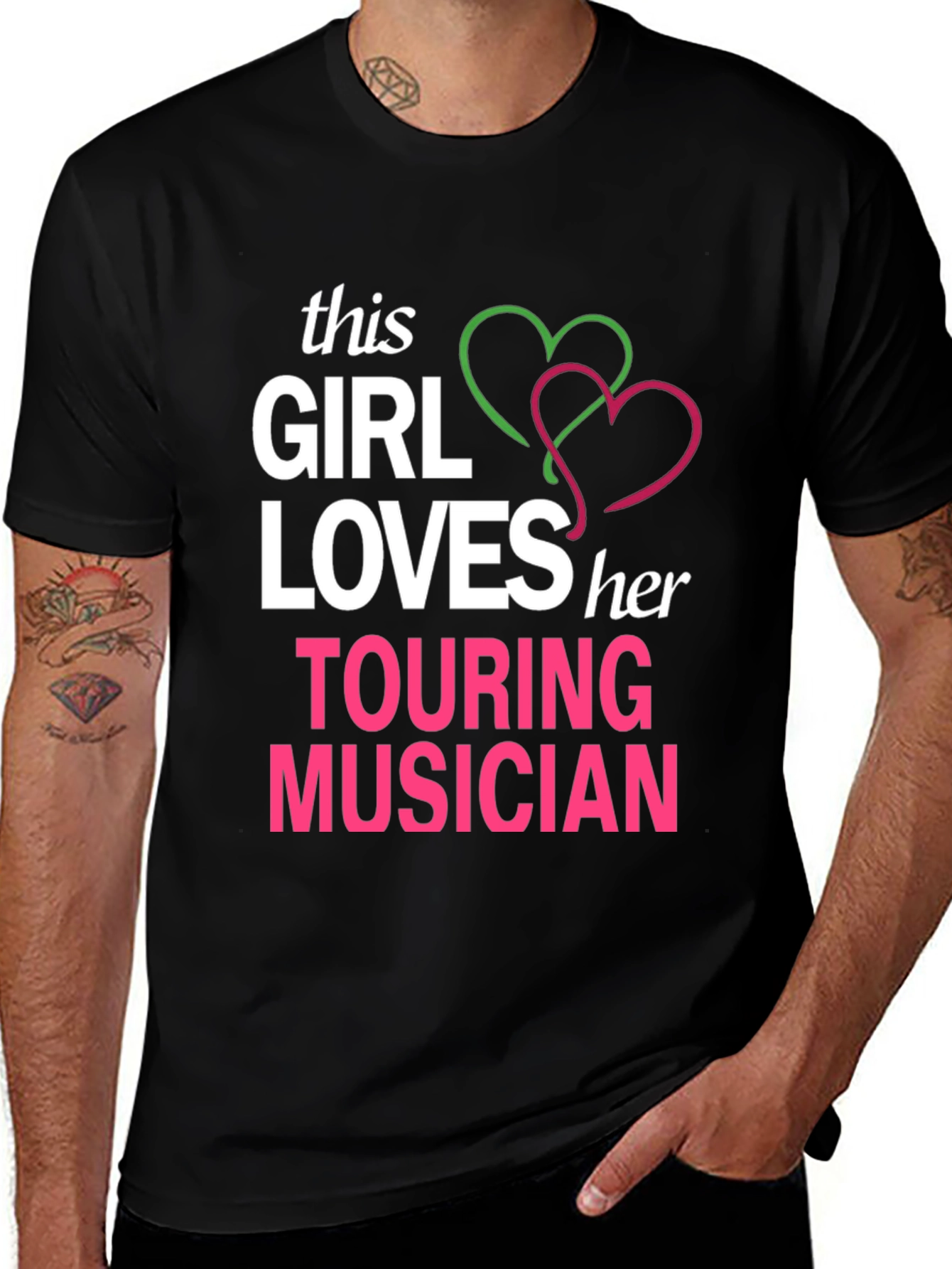 This Girl Loves Her Touring Musician T-Shirt