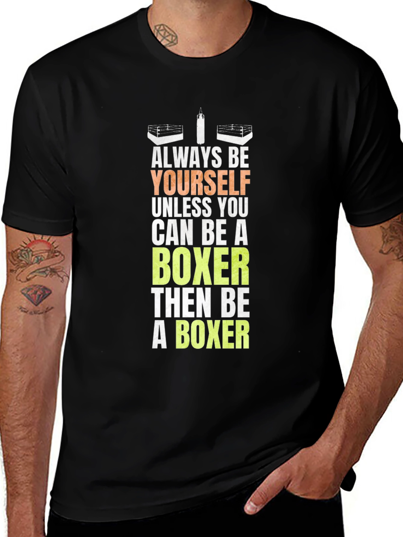 Always Be Yourself Boxer T-Shirt Funny Boxing Tee