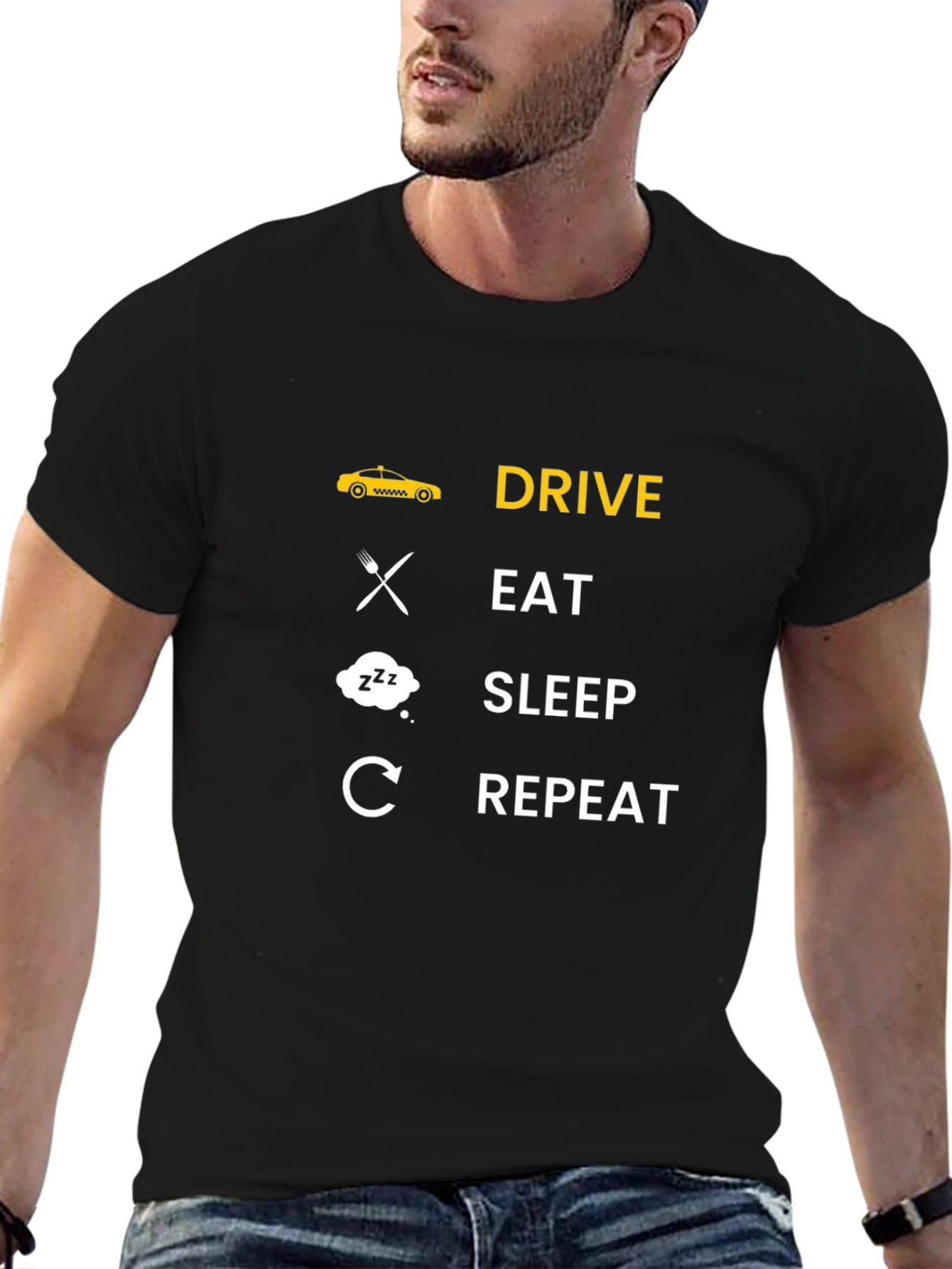 Drive Eat Sleep Repeat T-Shirt