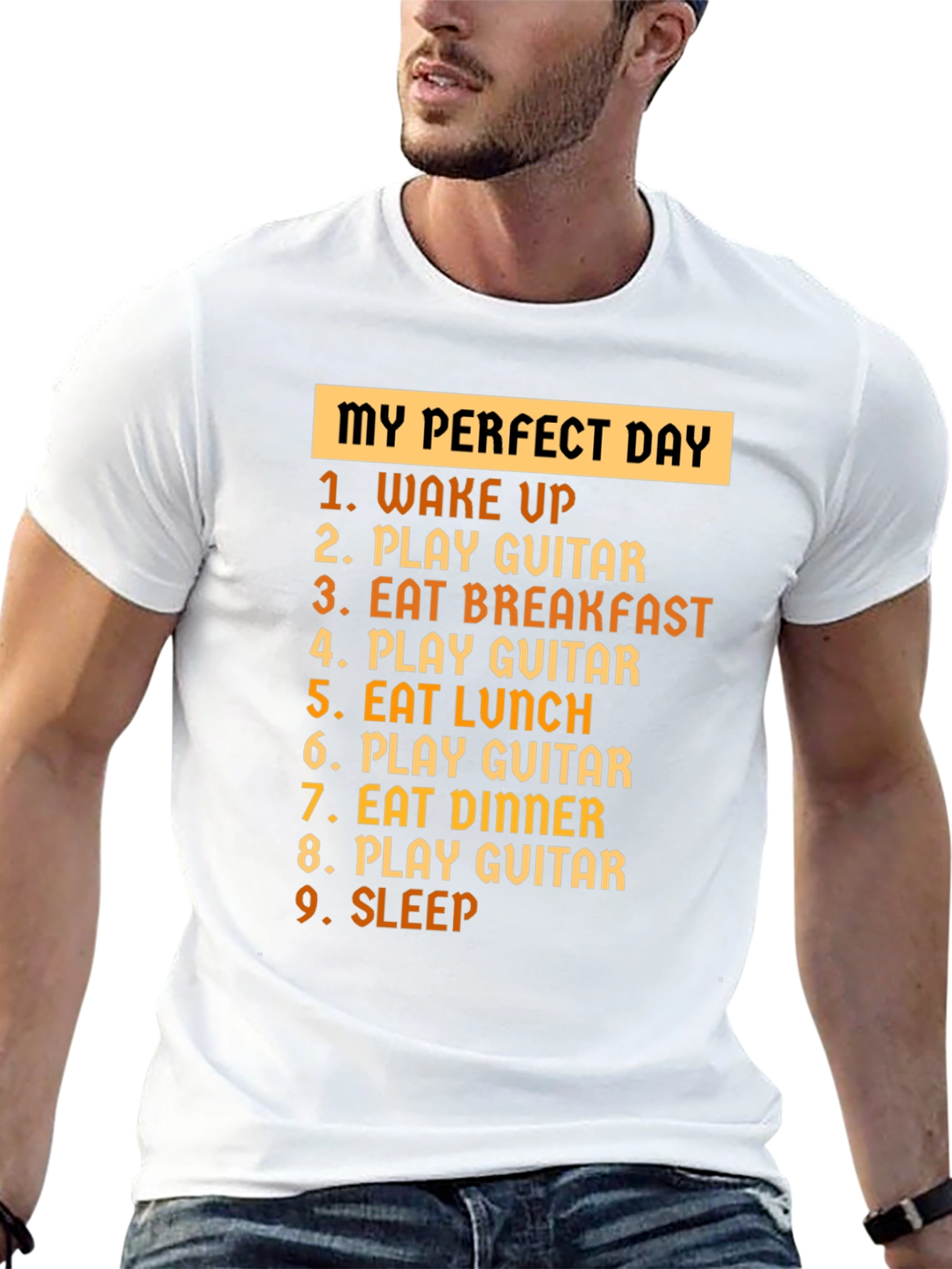 My Perfect Day Guitar T-Shirt
