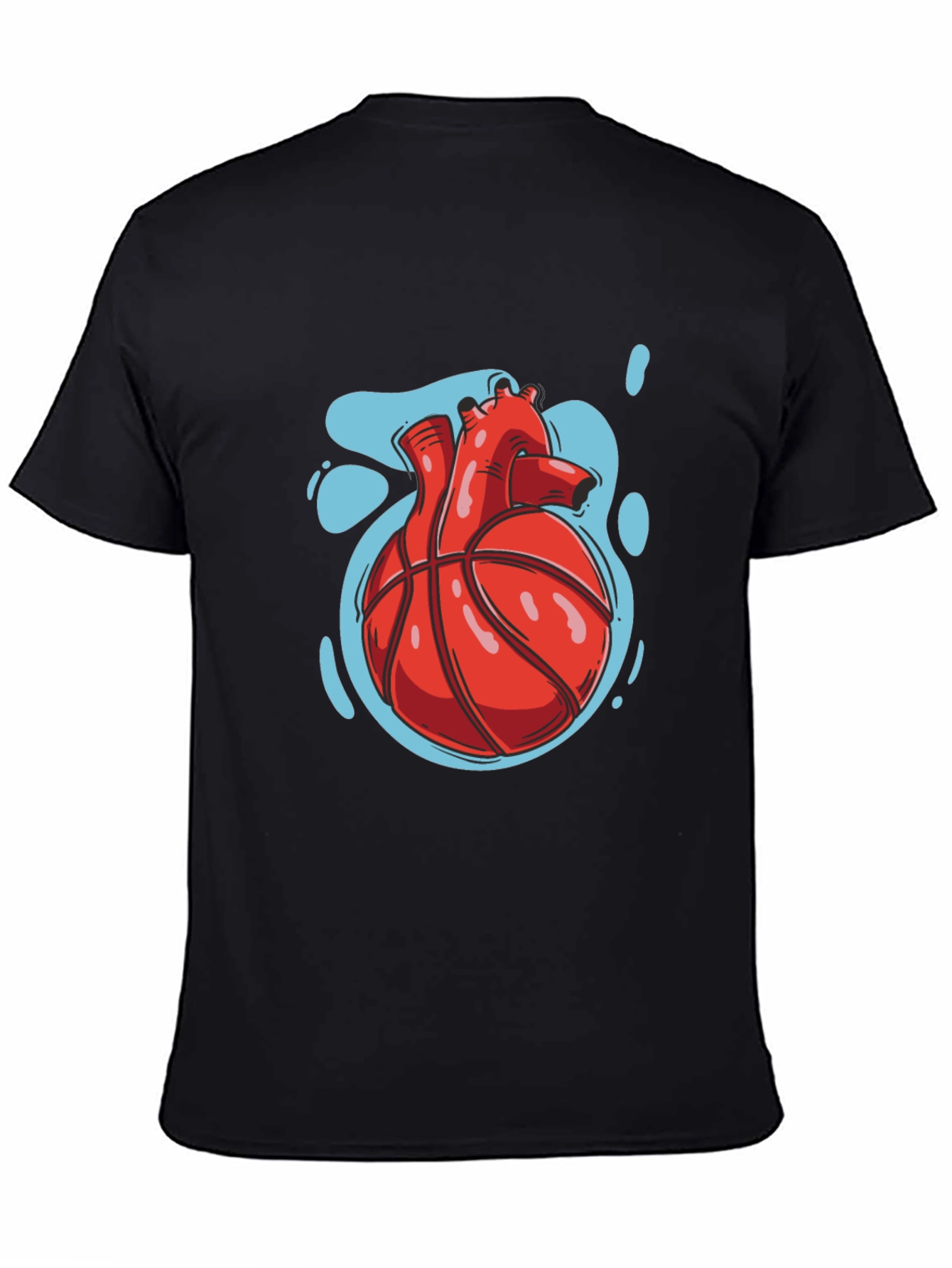 Heart of the Game T-Shirt - Unique Basketball Design