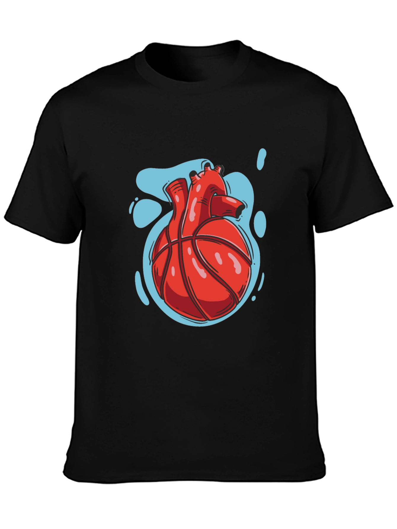 Heart of the Game T-Shirt - Unique Basketball Design