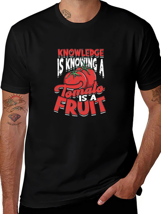 Tomato is a Fruit T-Shirt - Knowledge is Knowing