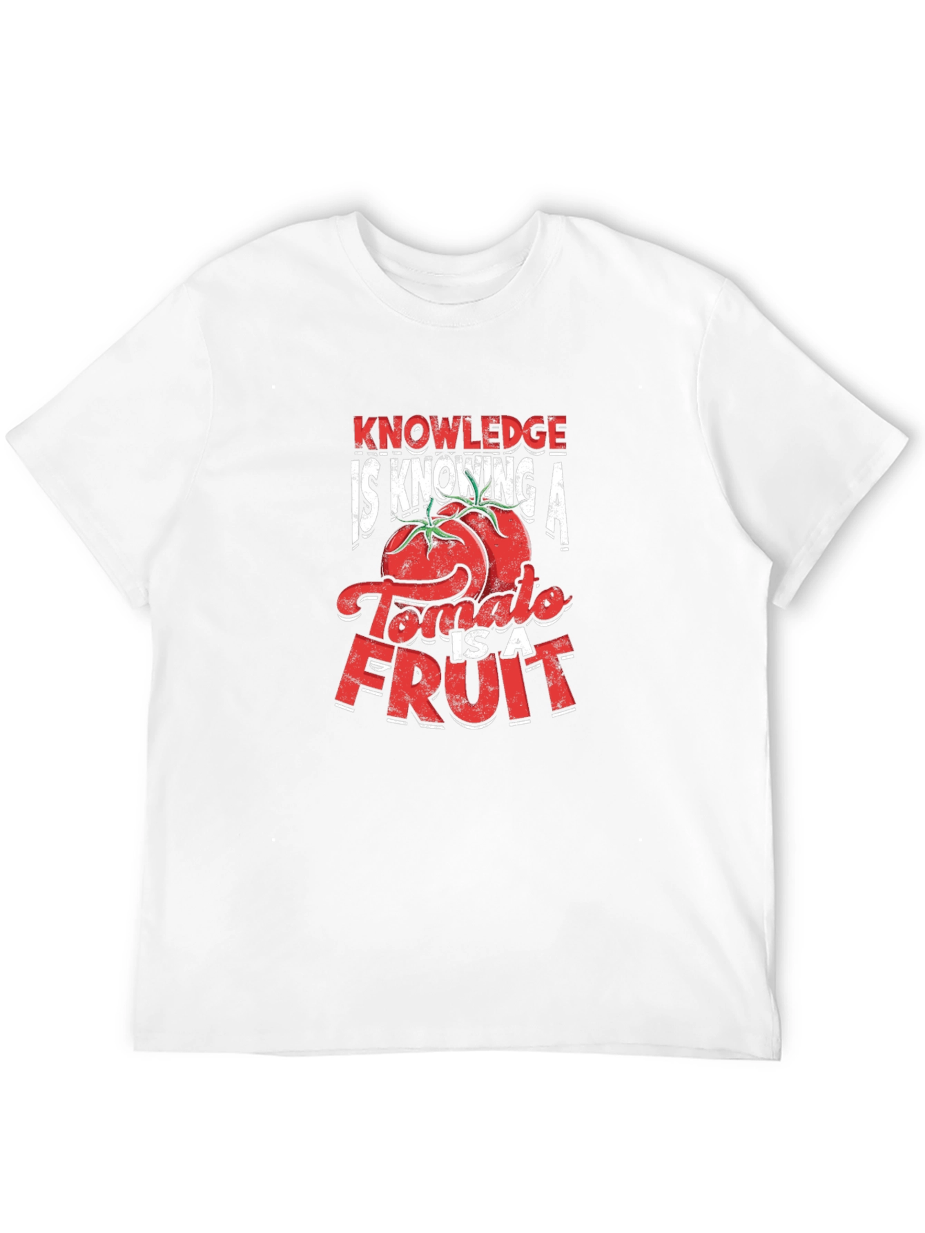 Tomato is a Fruit T-Shirt - Knowledge is Knowing