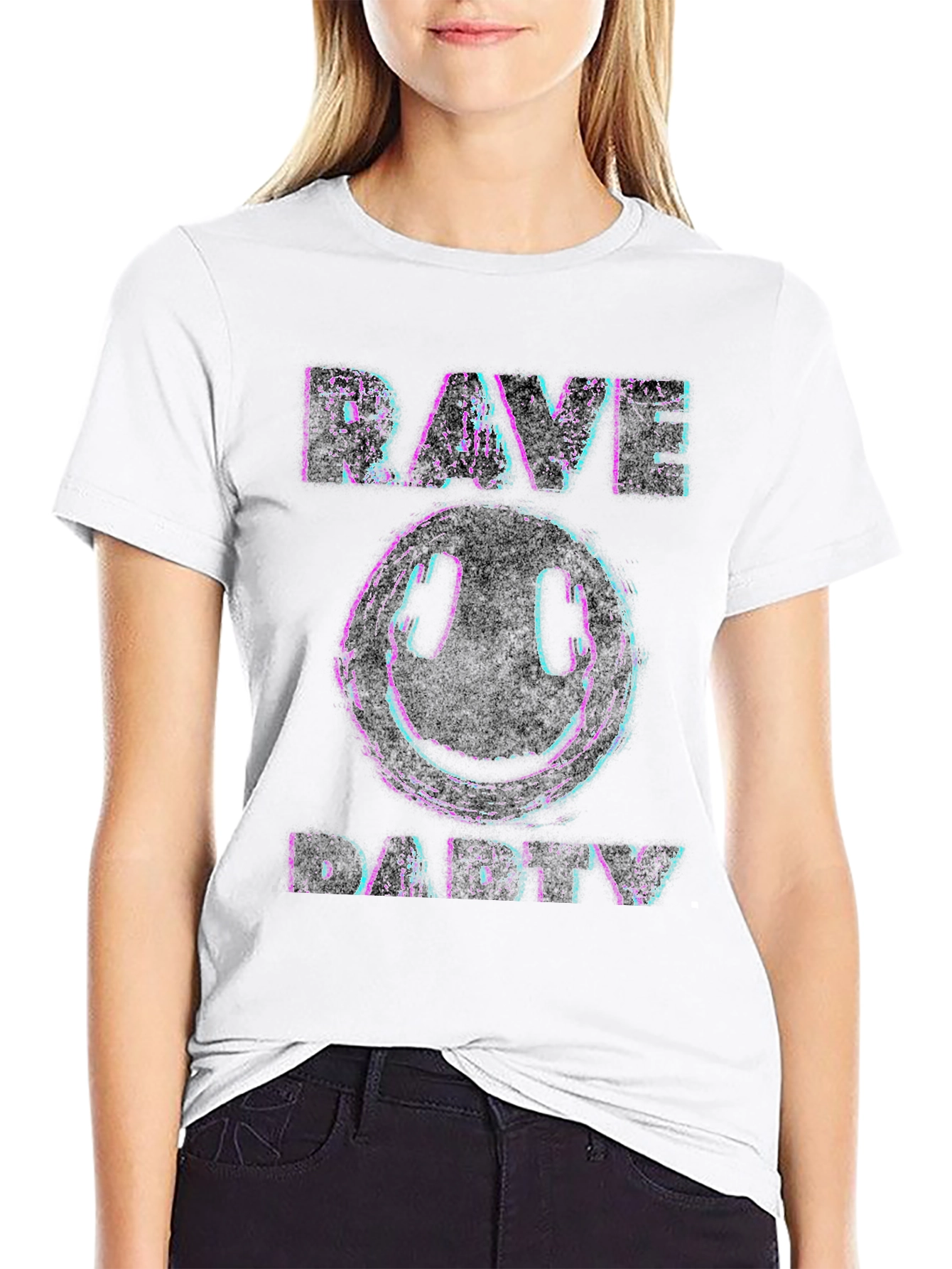 Rave Daddy Graphic T-Shirt - Black