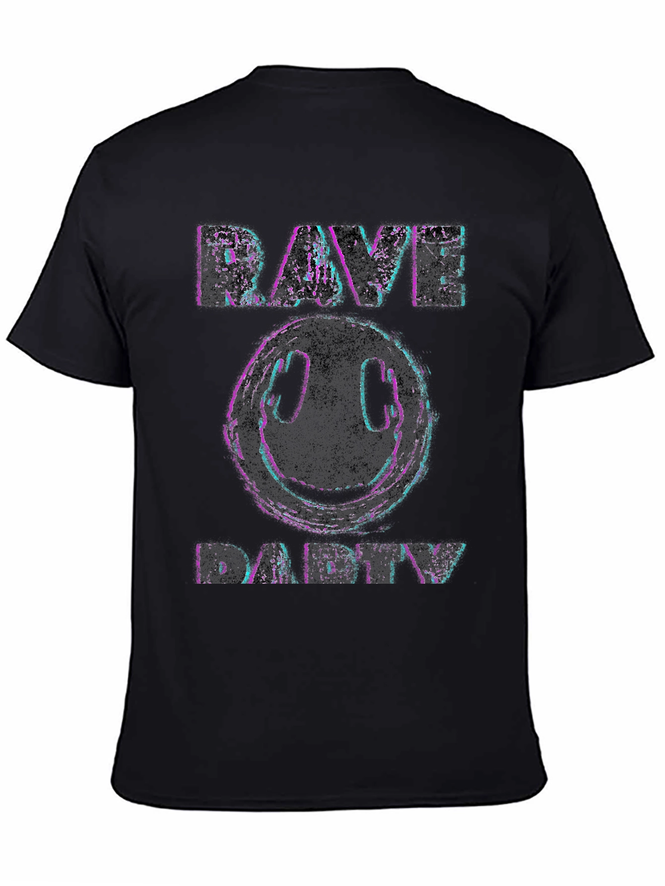 Rave Daddy Graphic T-Shirt - Black