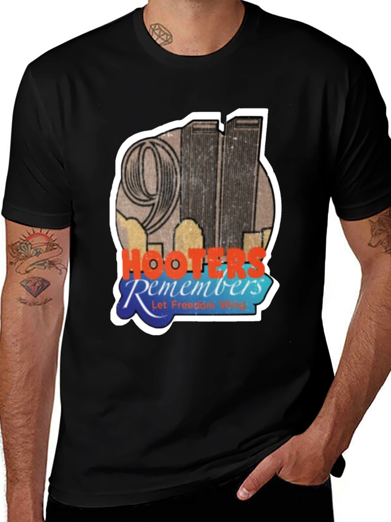 Hooters Remembers Graphic T-Shirt