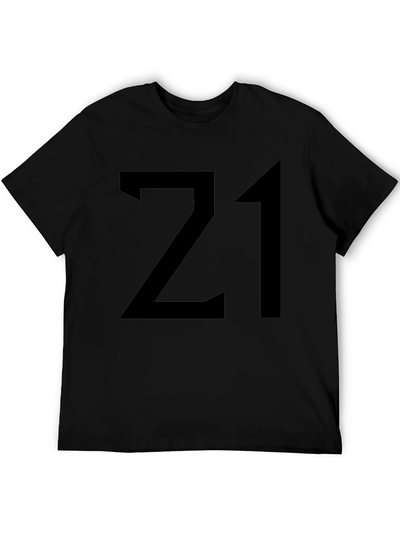 Bold 21 Graphic Tee - Classic Black