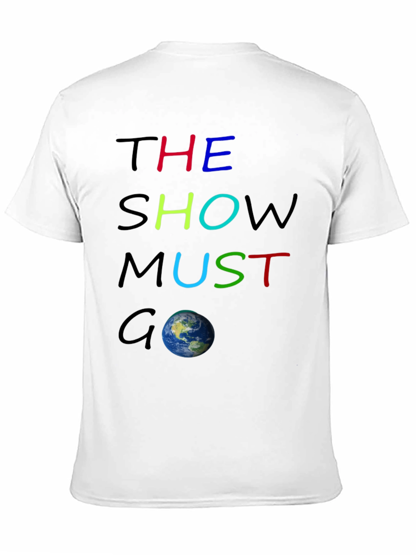The Show Must Go On Graphic Tee