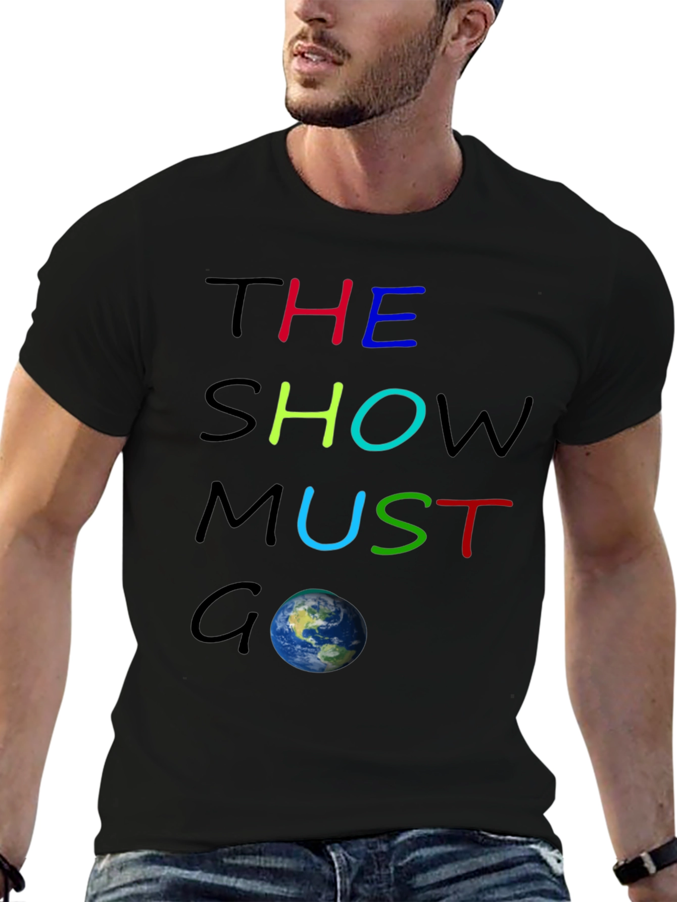 The Show Must Go On Graphic Tee