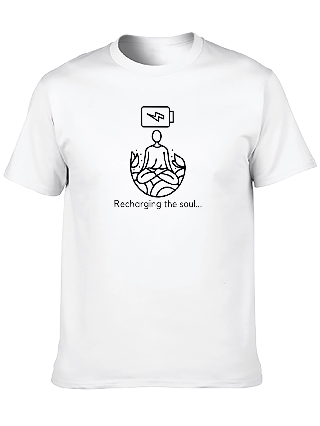 Recharging Soul T-Shirt - Meditate in Style