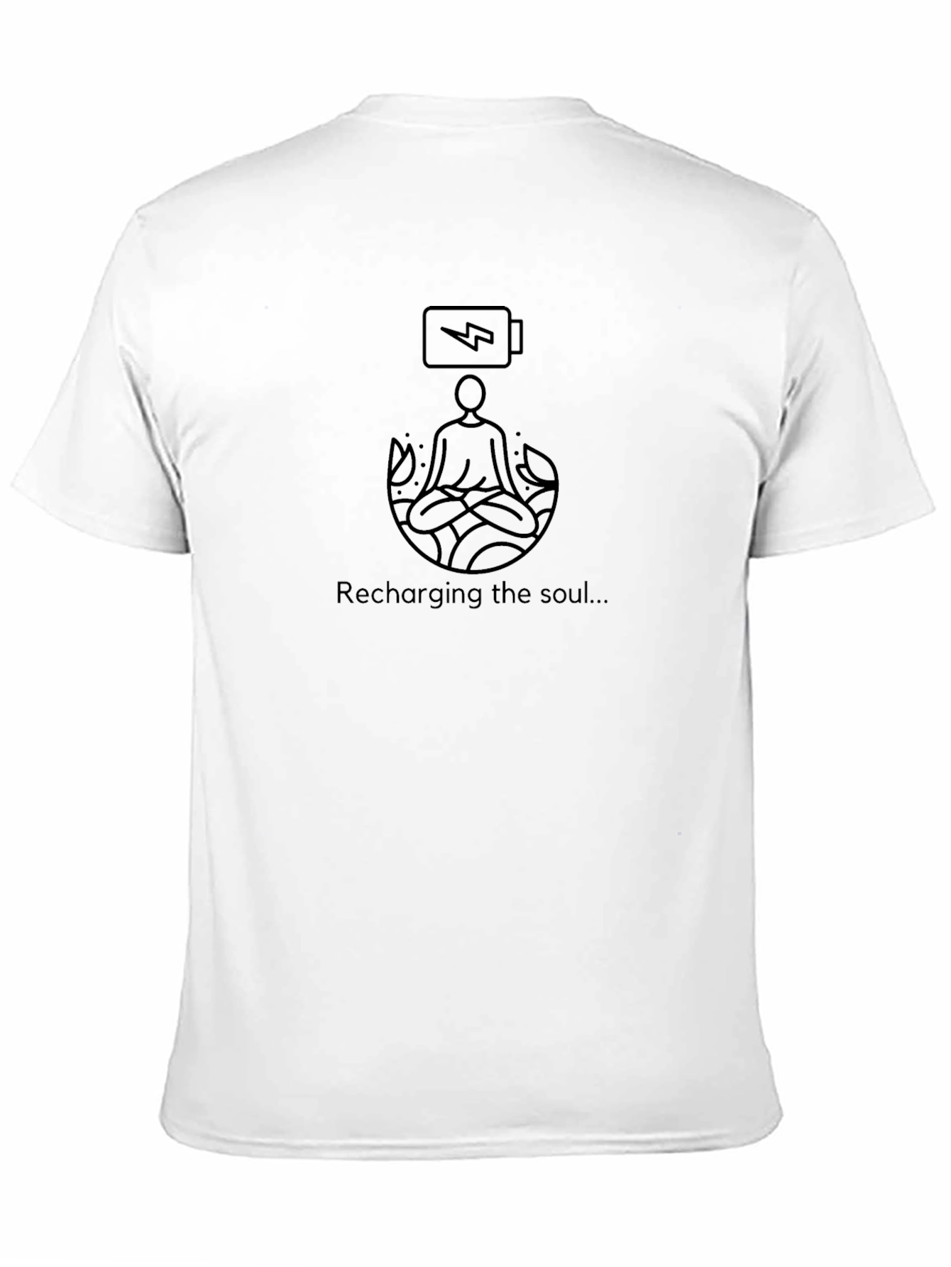 Recharging Soul T-Shirt - Meditate in Style