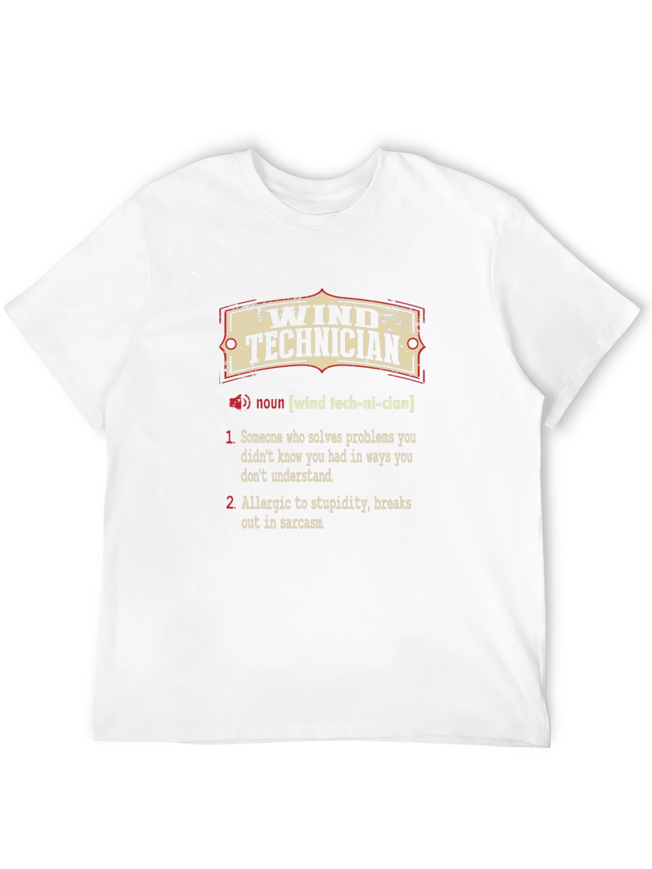 Wind Technician Definition T-Shirt
