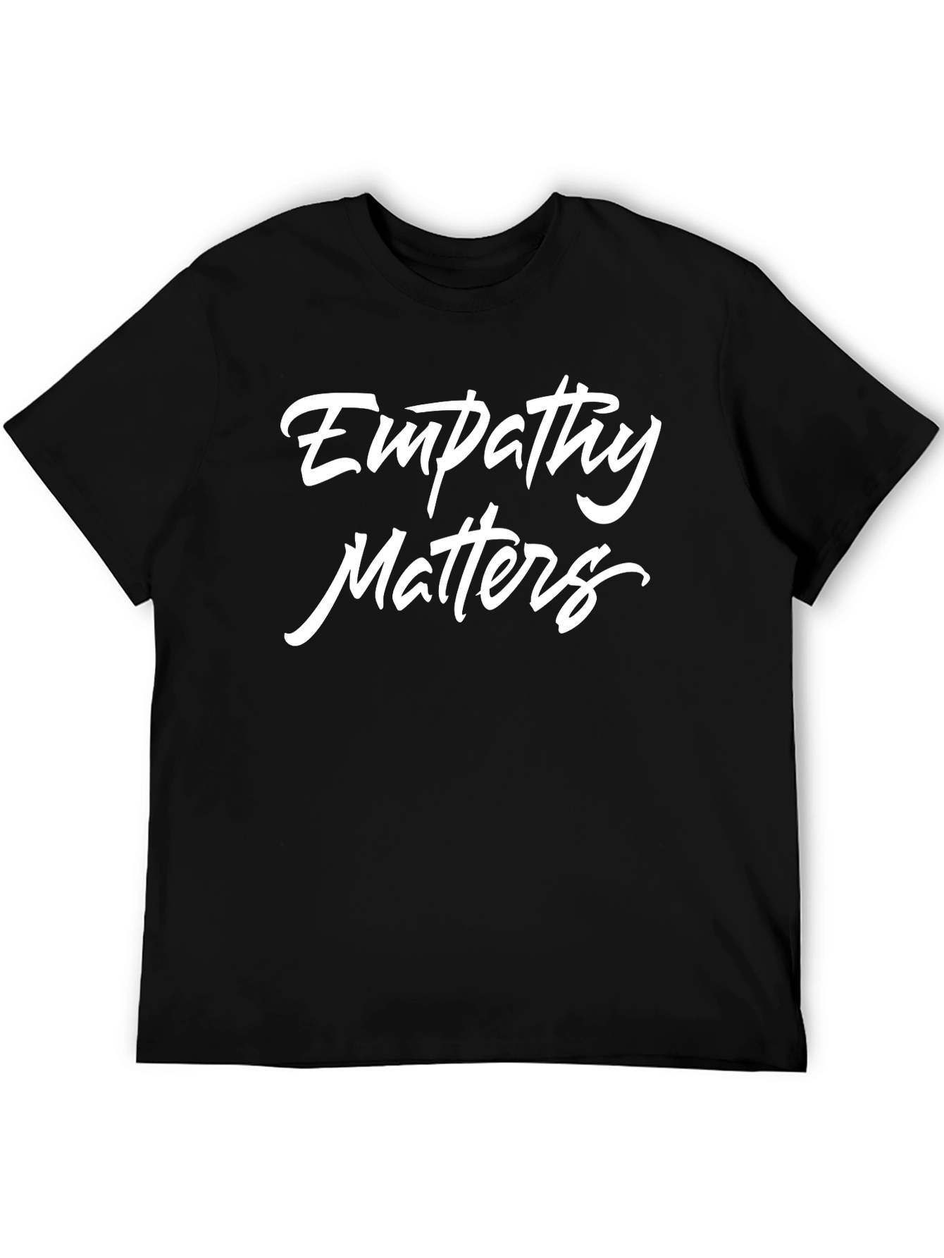 Empathy Matters Graphic Tee - Black