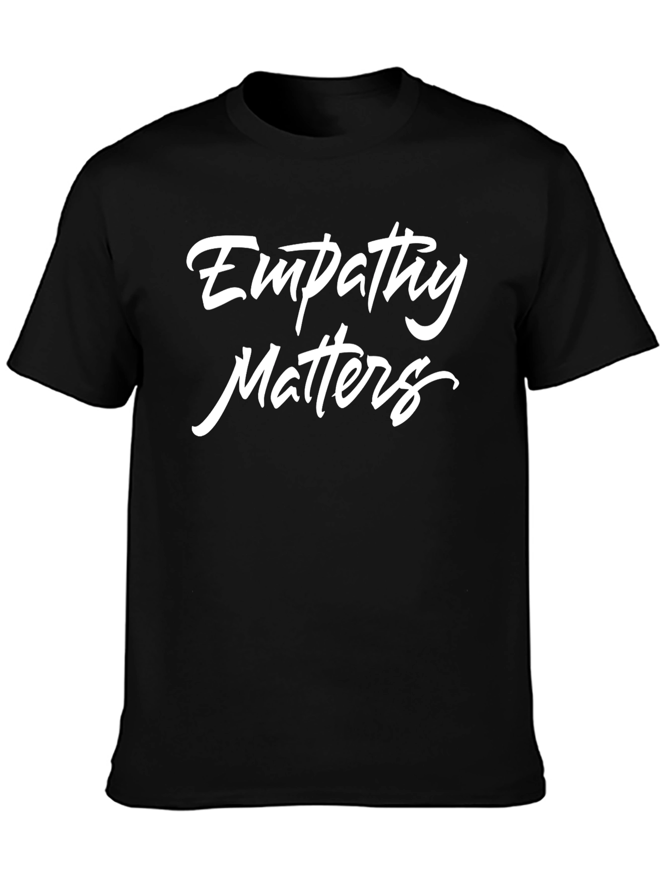 Empathy Matters Graphic Tee - Black