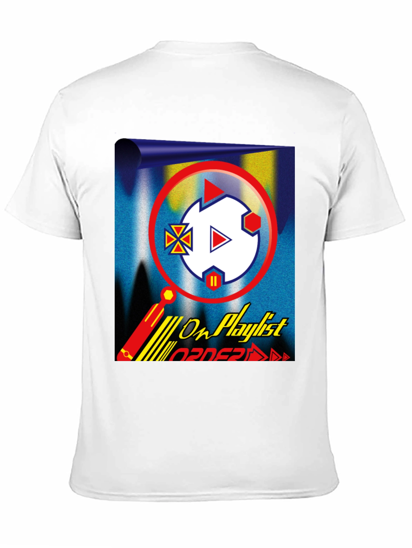 On Playlist Graphic Tee - Retro Vibe