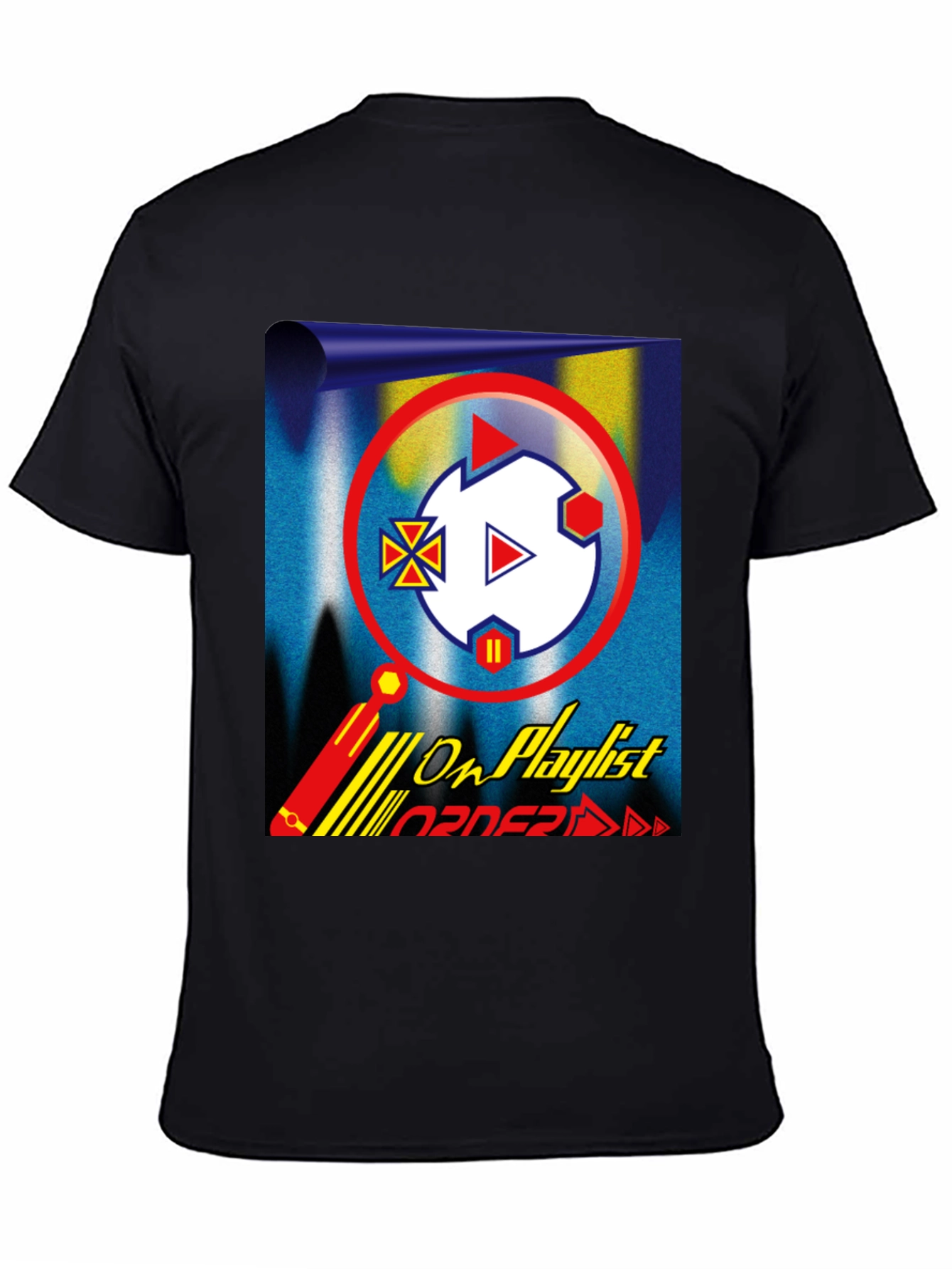 On Playlist Graphic Tee - Retro Vibe