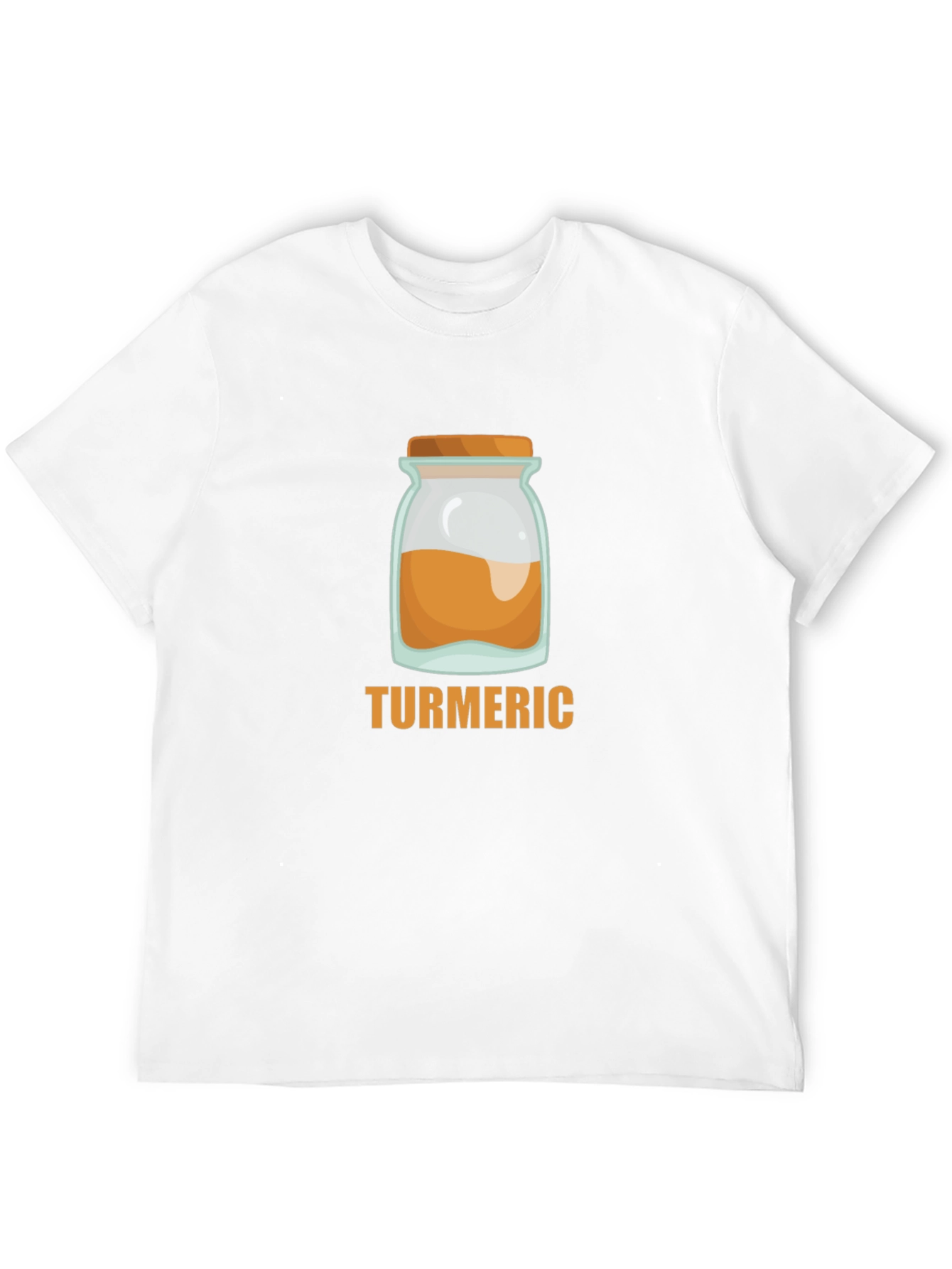 Turmeric Jar Graphic T-Shirt - Black