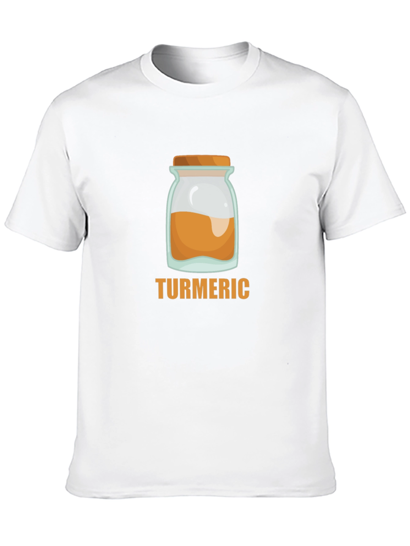 Turmeric Jar Graphic T-Shirt - Black