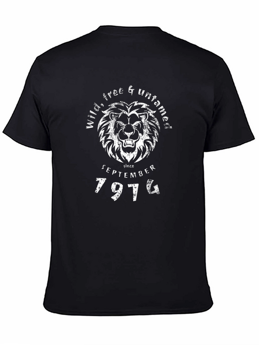 Wild Free Untamed Lion Graphic Tee