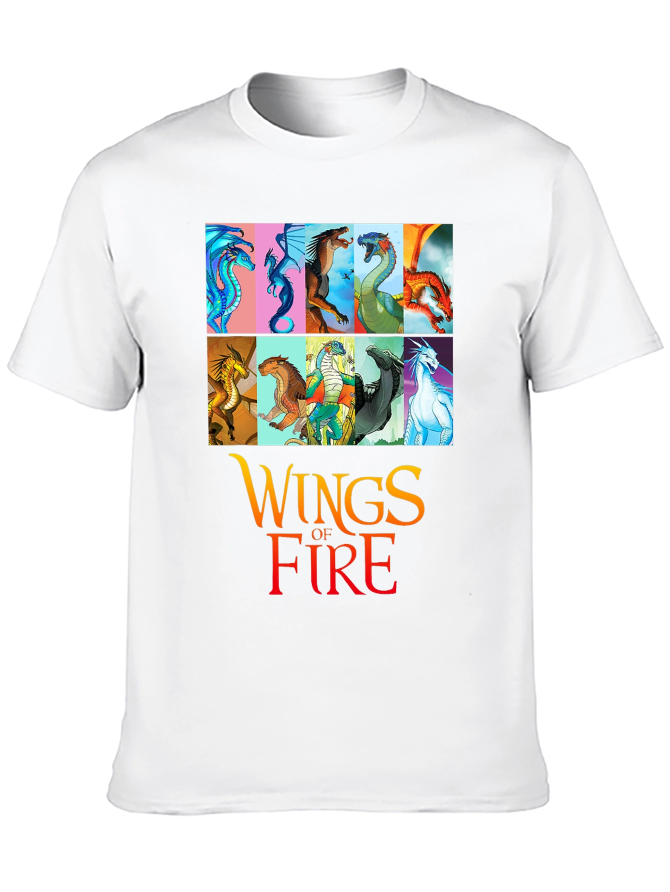 Wings of Fire Dragon T-Shirt Novelty Graphic Tee