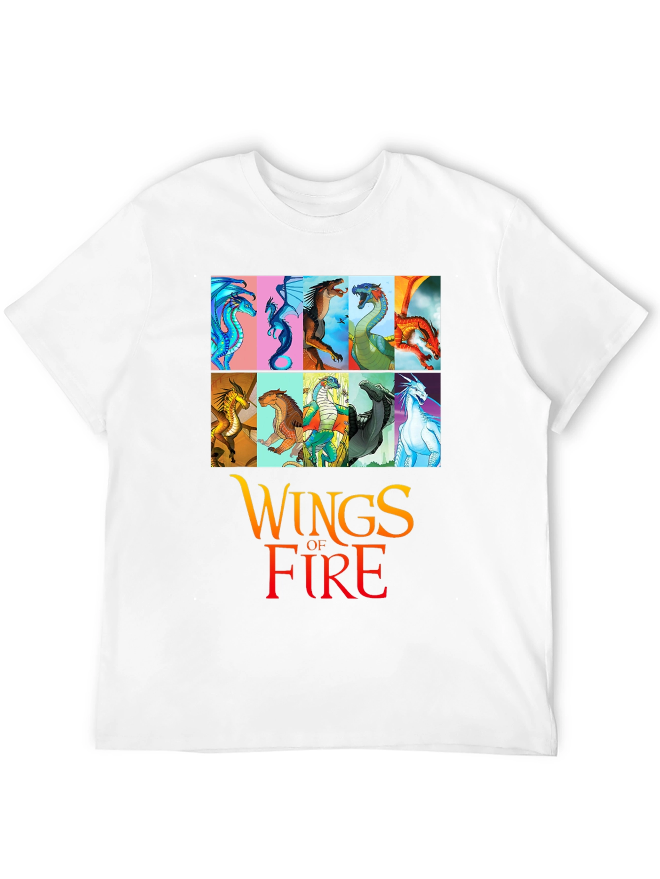 Wings of Fire Dragon T-Shirt Novelty Graphic Tee