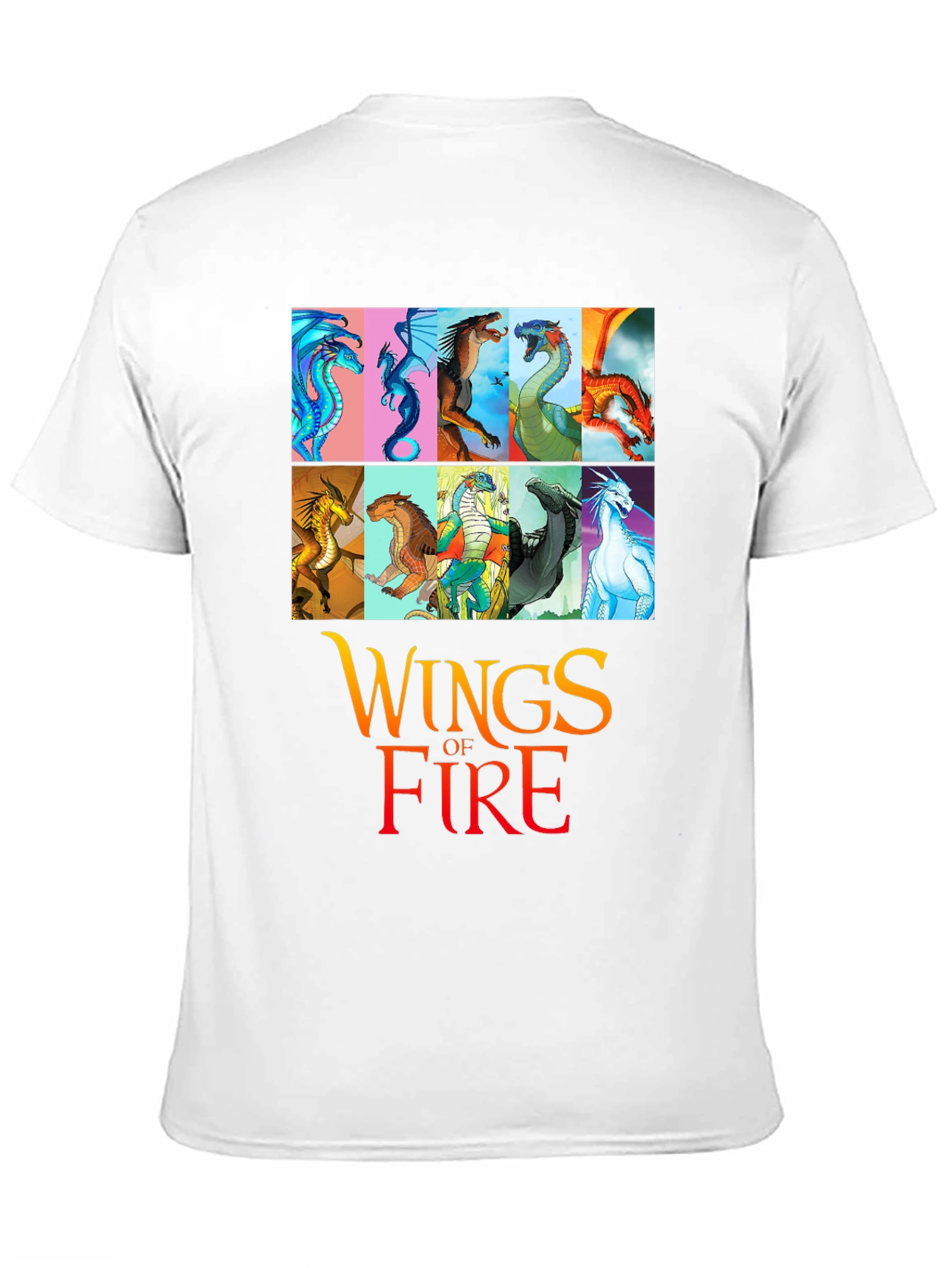 Wings of Fire Dragon T-Shirt Novelty Graphic Tee