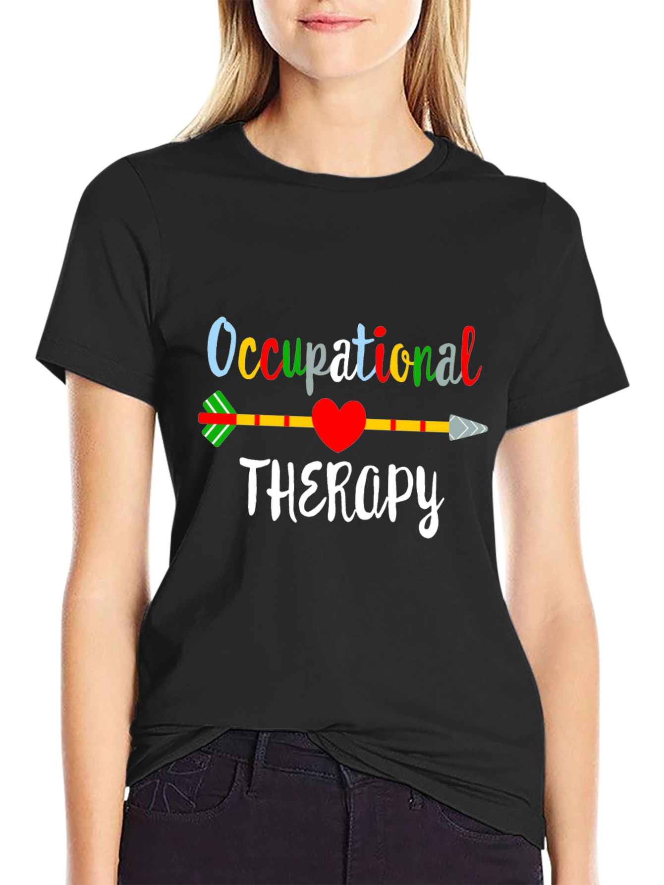 Occupational Therapy Arrow Graphic T-Shirt