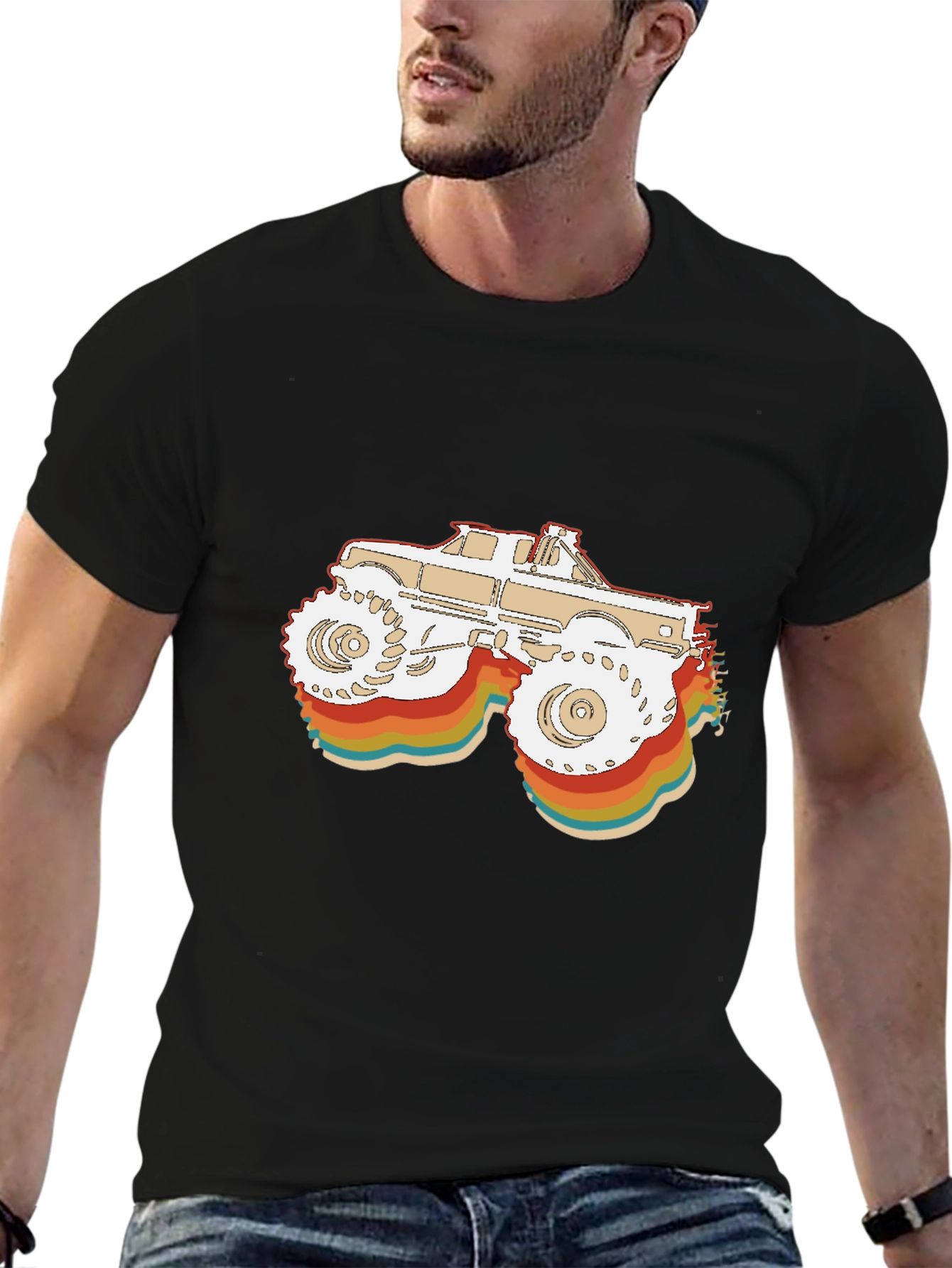 Retro Monster Truck Graphic Tee
