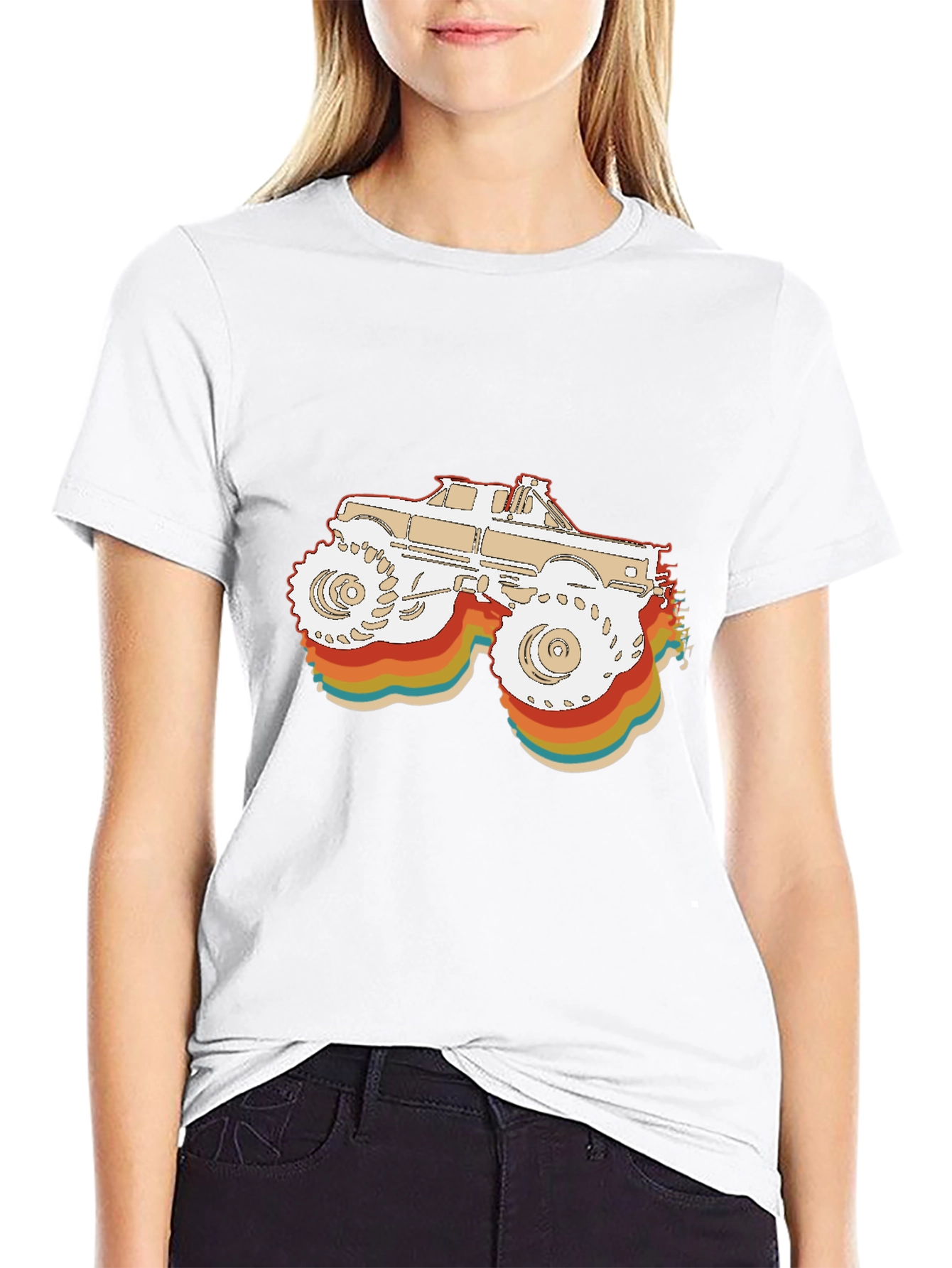 Retro Monster Truck Graphic Tee