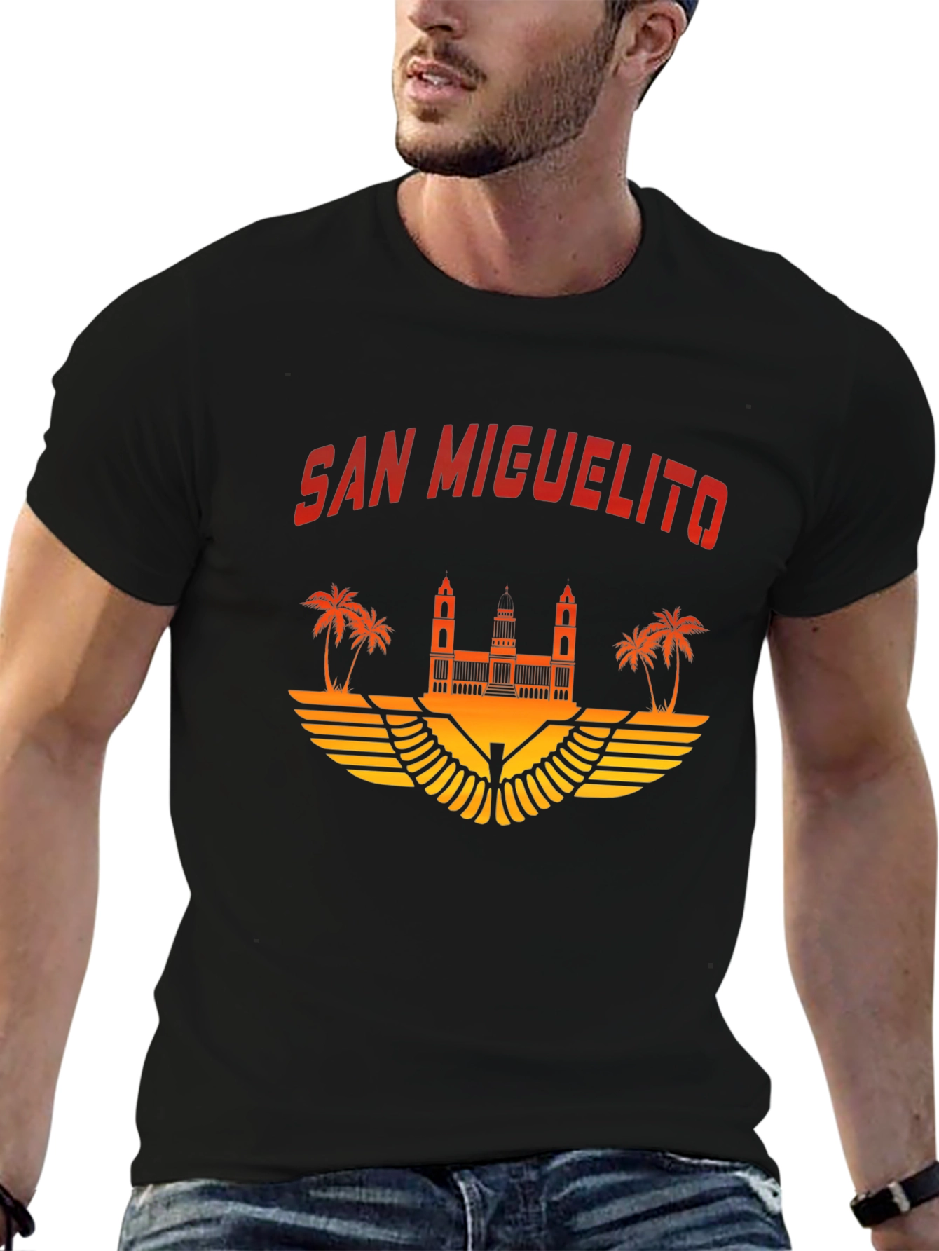 San Miguelito Graphic Tee - Black