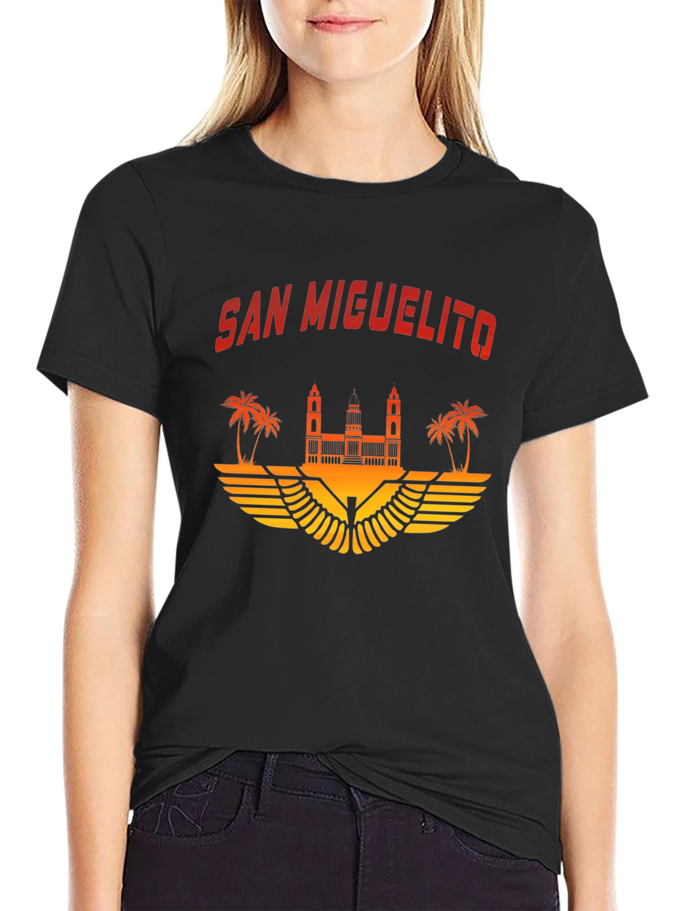 San Miguelito Graphic Tee - Black