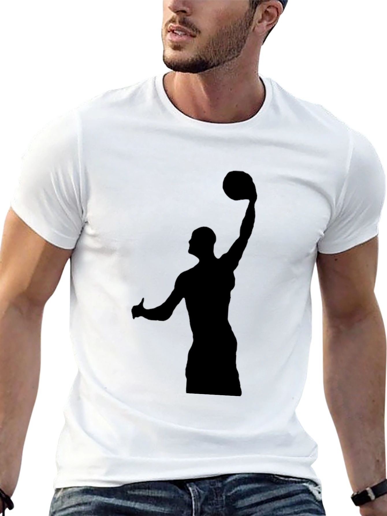 Basketball Silhouette Tee
