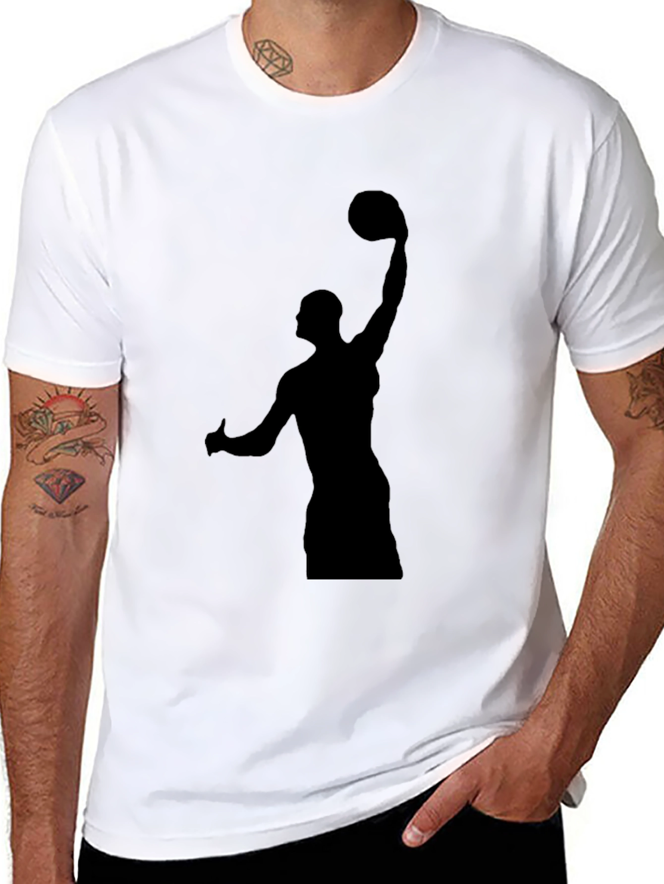 Basketball Silhouette Tee