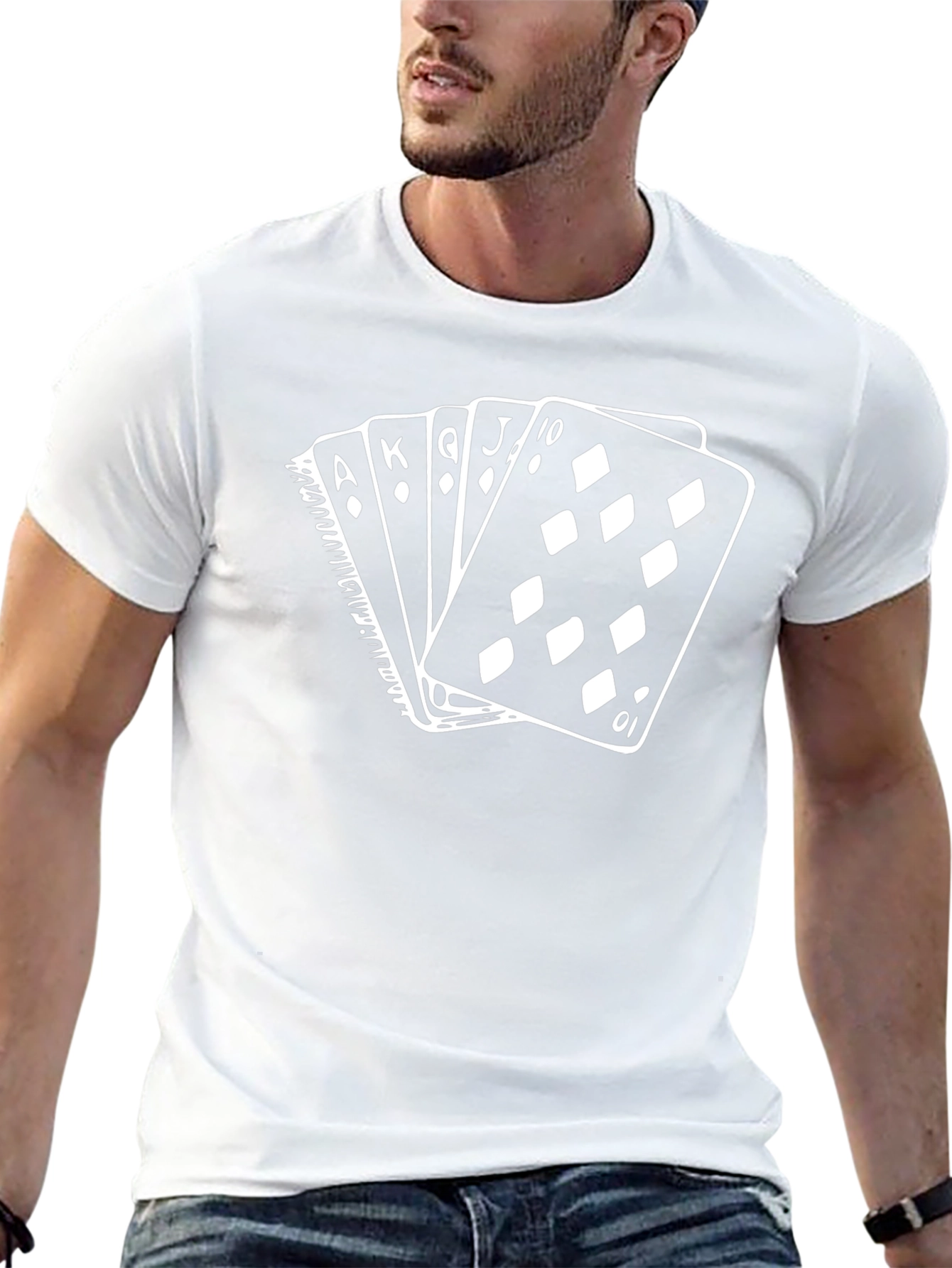 Royal Flush T-Shirt - Card Game Tee