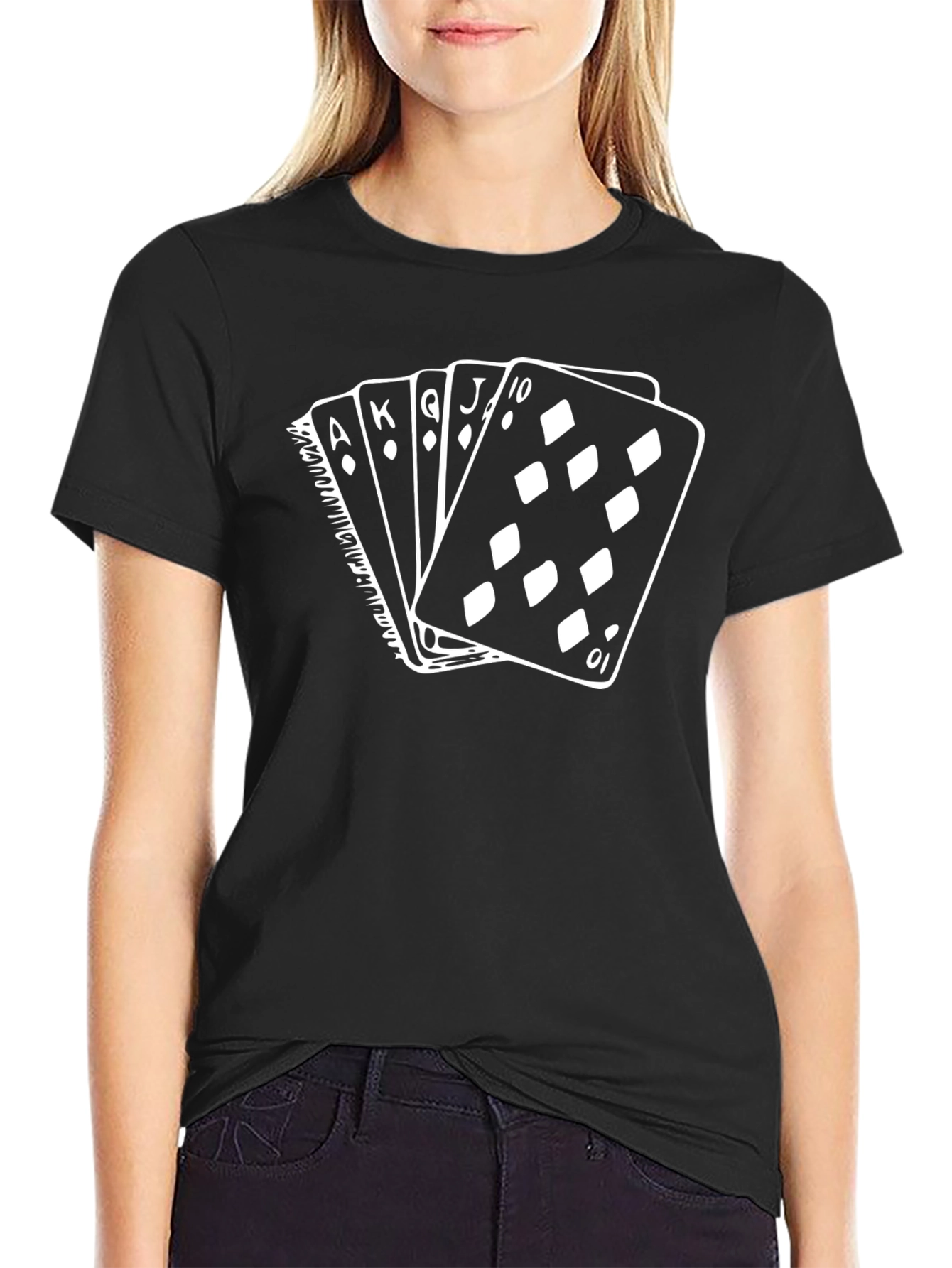 Royal Flush T-Shirt - Card Game Tee