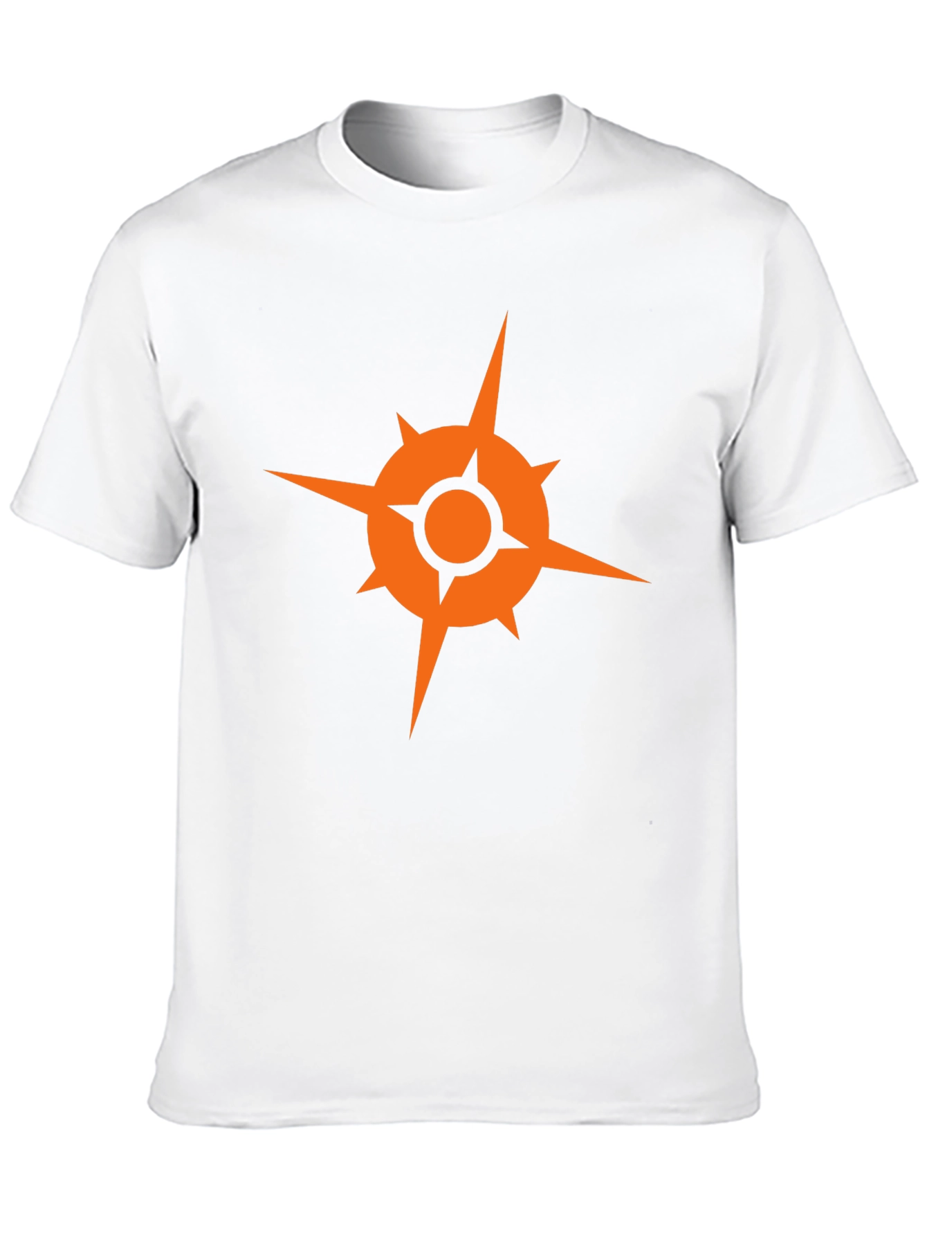 Geometric Graphic Tee - Modern Style