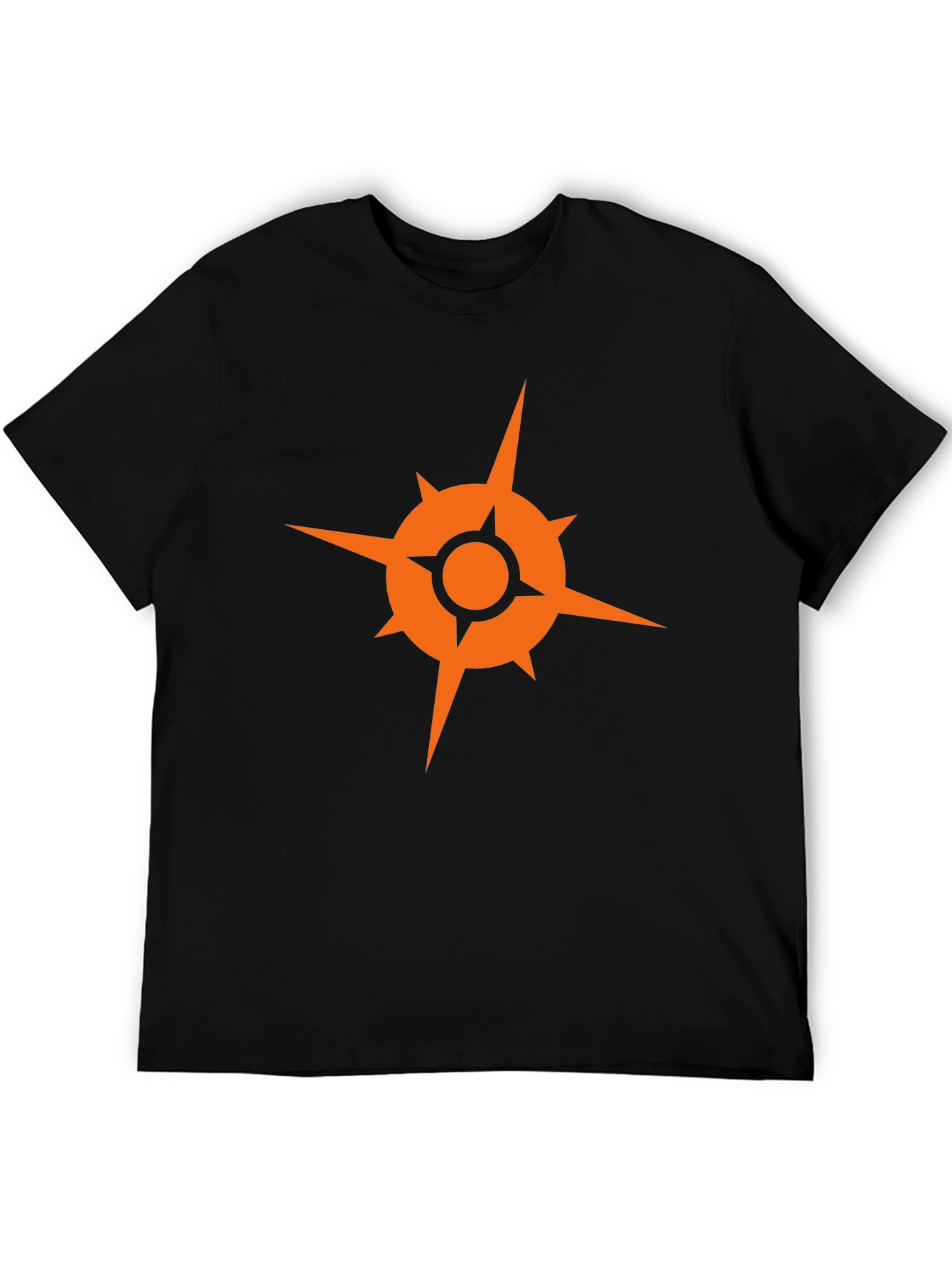 Geometric Graphic Tee - Modern Style