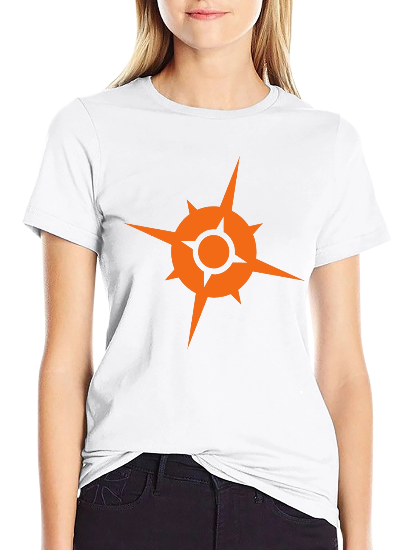 Geometric Graphic Tee - Modern Style