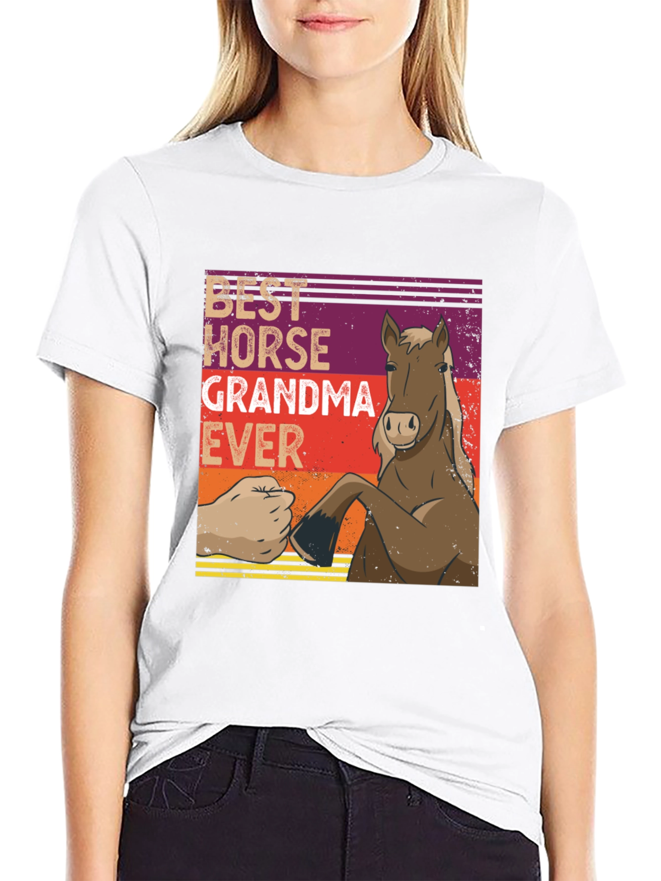 Best Horse Grandma Ever T-Shirt