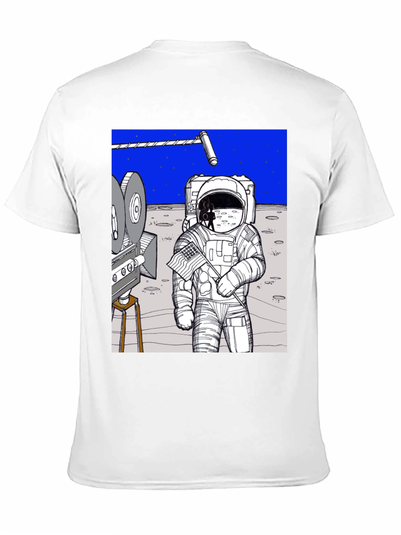 Conspiracy Moon Landing Tee