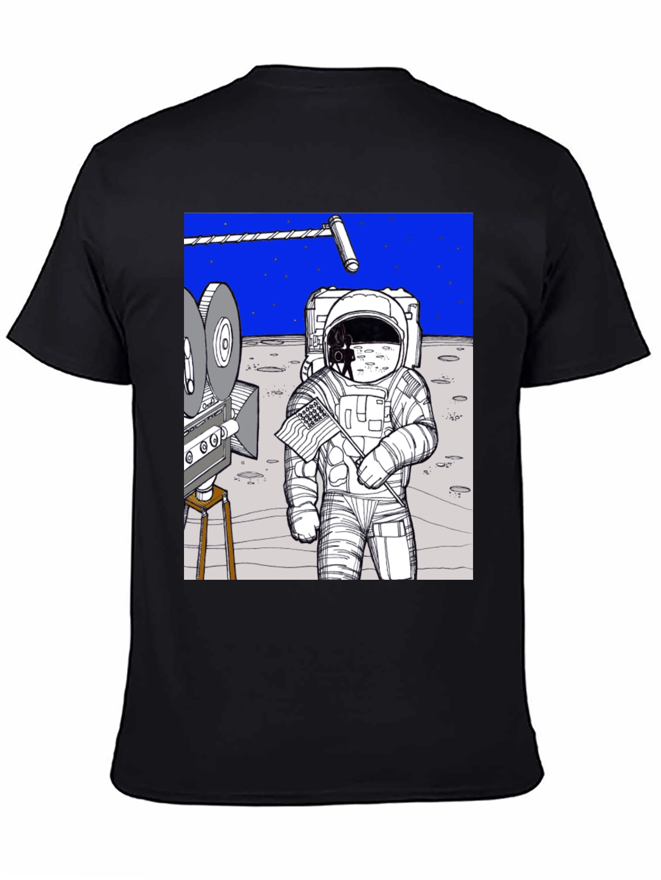 Conspiracy Moon Landing Tee