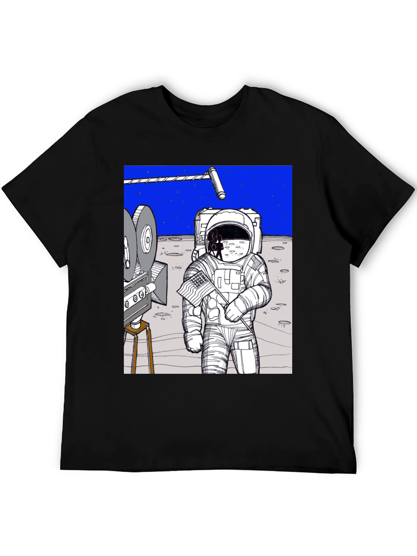 Conspiracy Moon Landing Tee