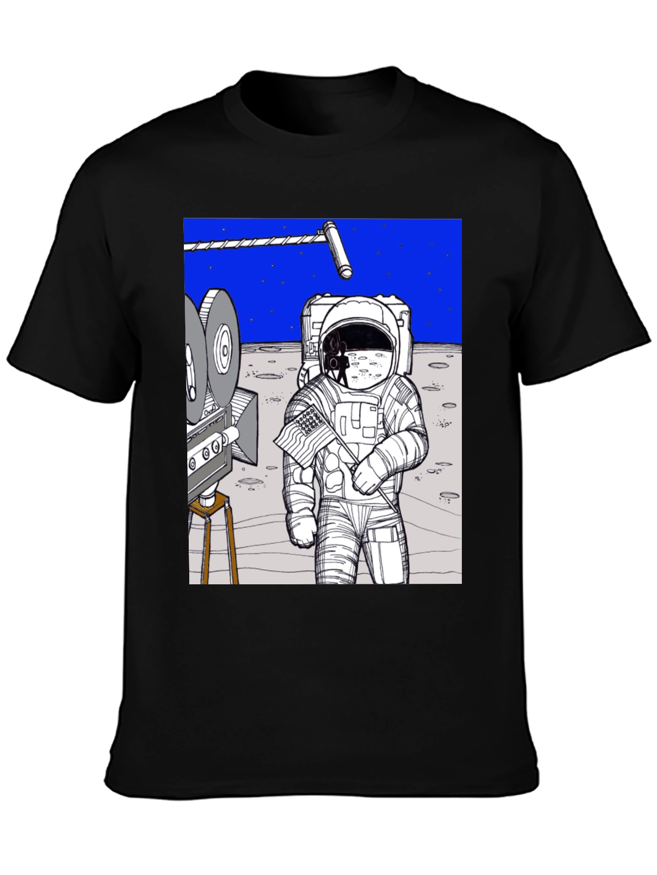 Conspiracy Moon Landing Tee
