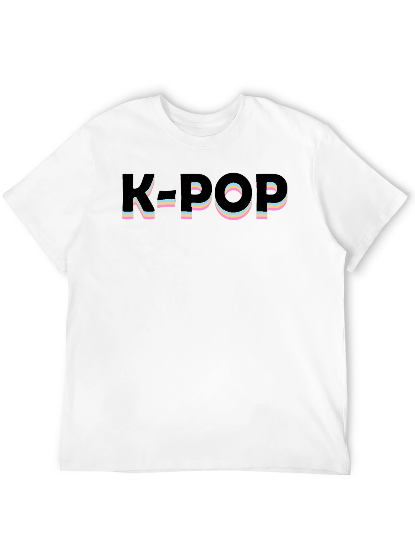 K-Pop Shirt - Black Cotton Tee