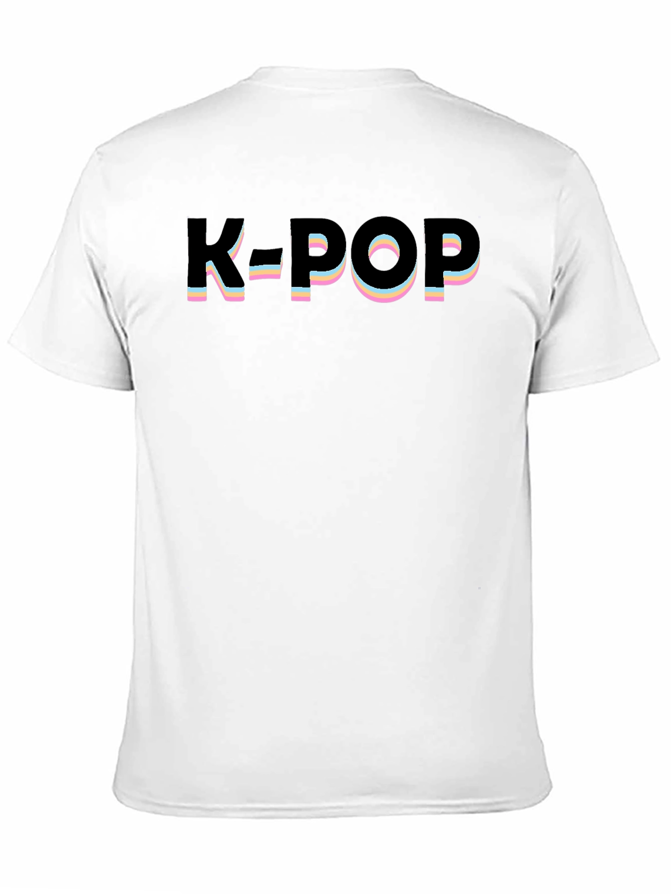 K-Pop Shirt - Black Cotton Tee