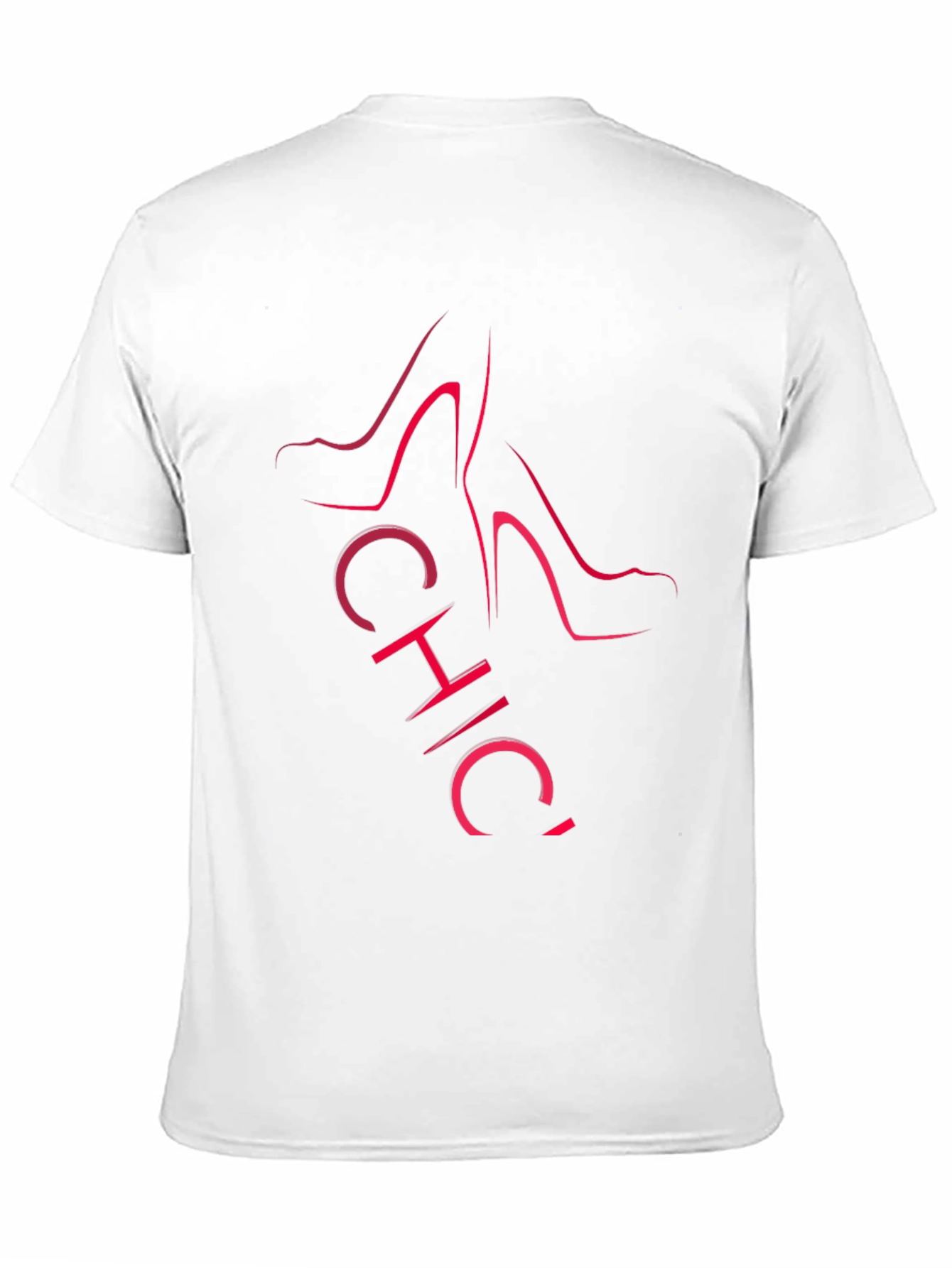 Chic Heels Graphic T-Shirt - Stylish Fashion Tee